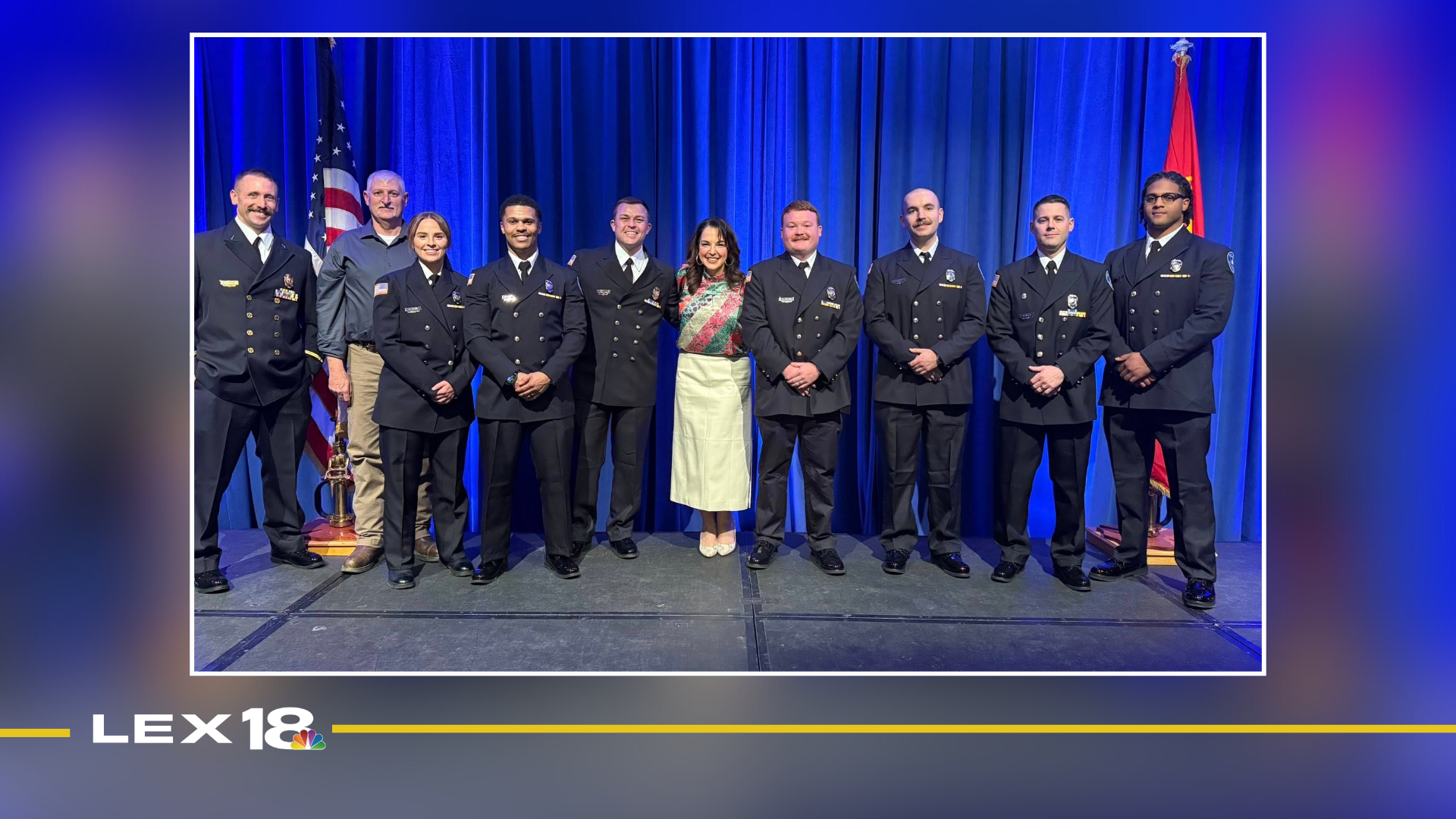 Lexington Fire Department hosts annual awards banquet 