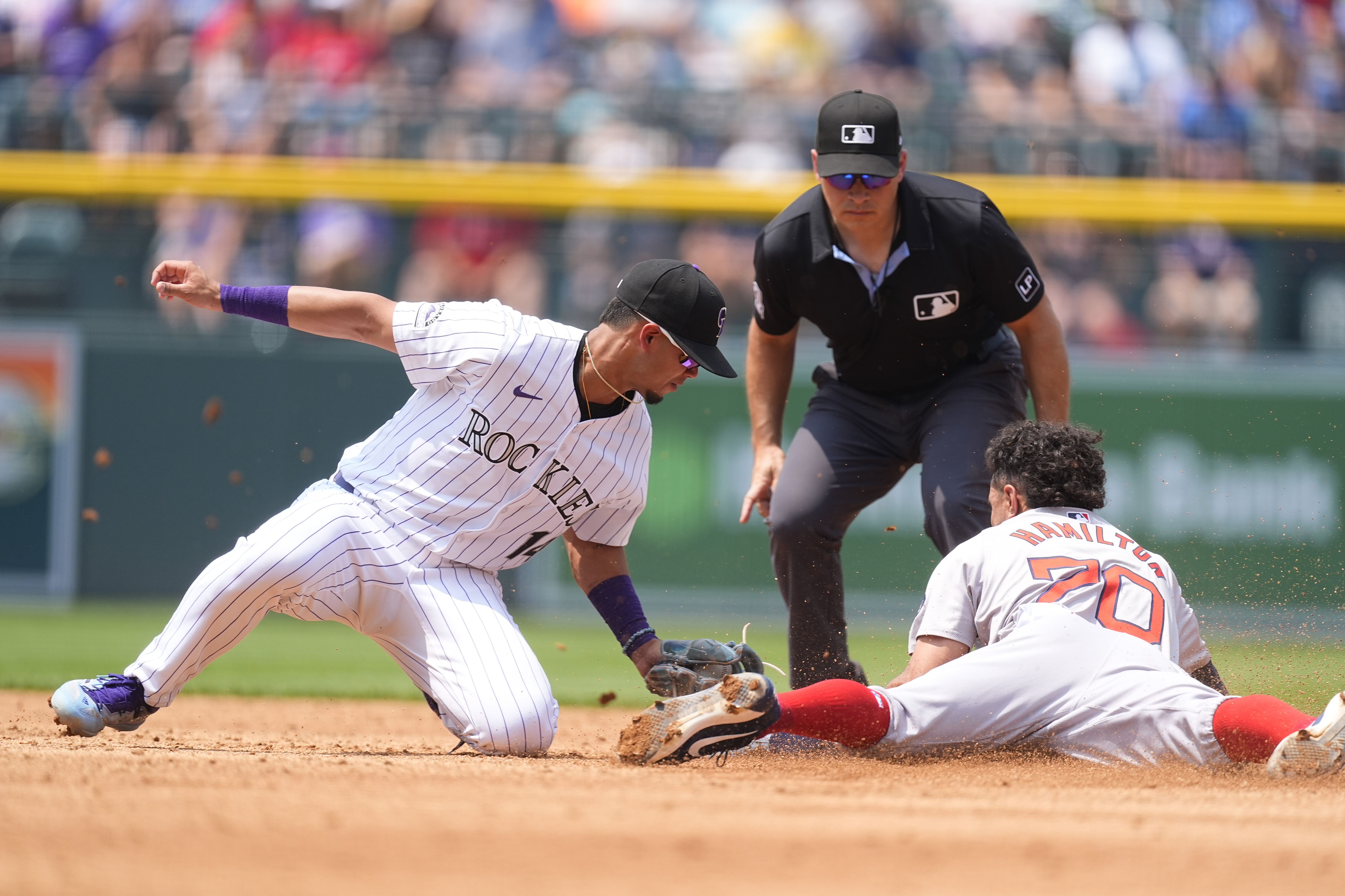 Red Sox Rockies Baseball