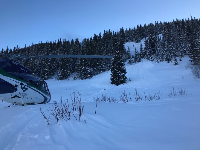Dec 15 2020_backcountry skier injured in avalanche north of Crested Butte