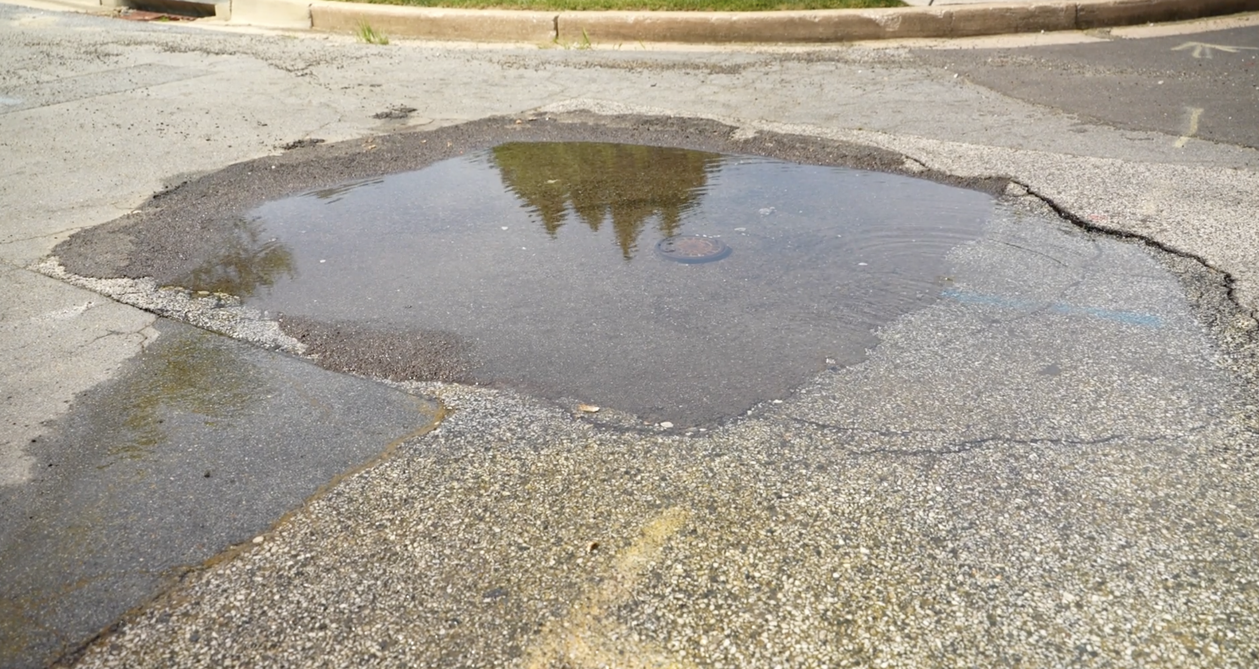 Water main breaks Lutherville