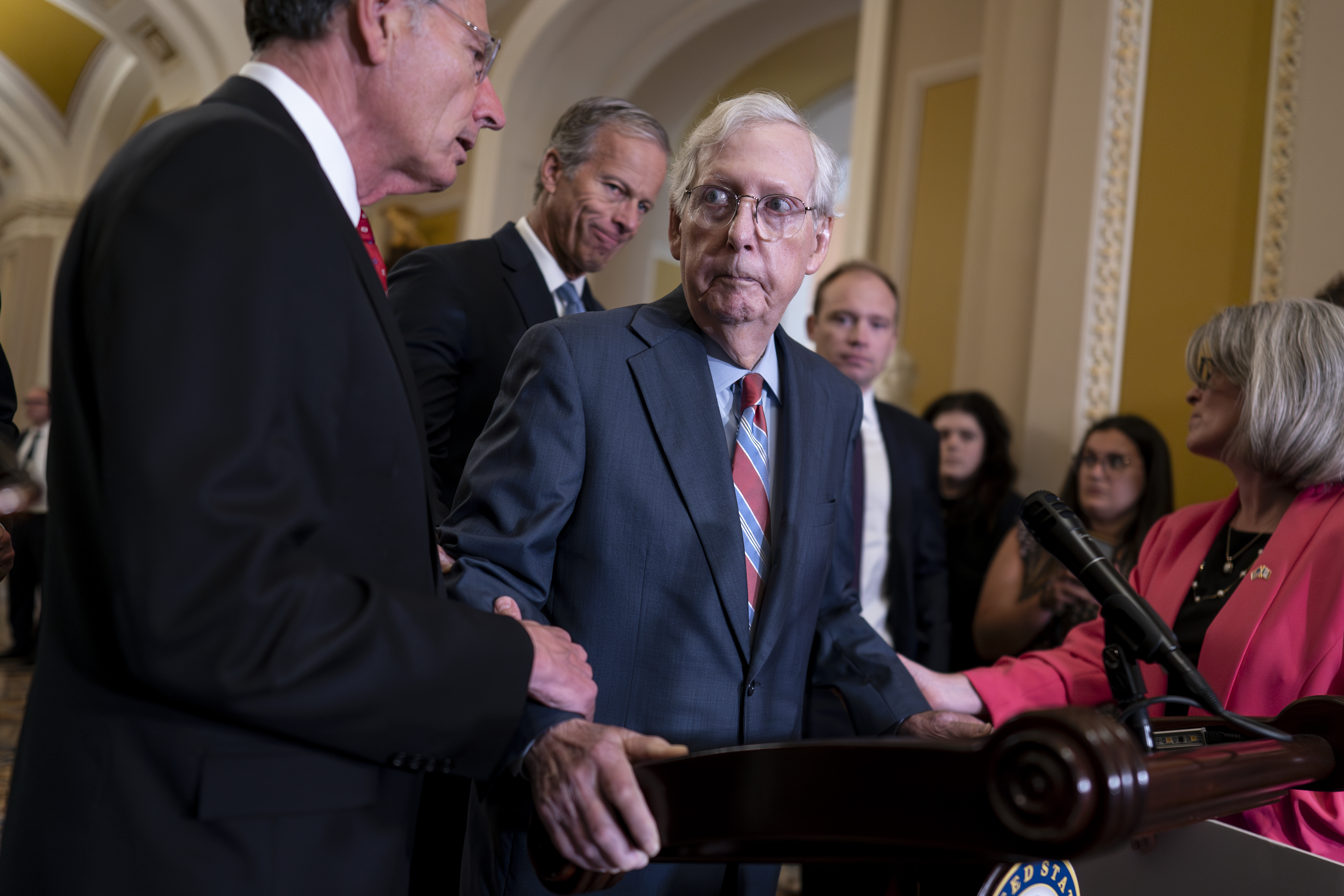 Mitch McConnell, John Barrasso, John Thune, Joni Ernst