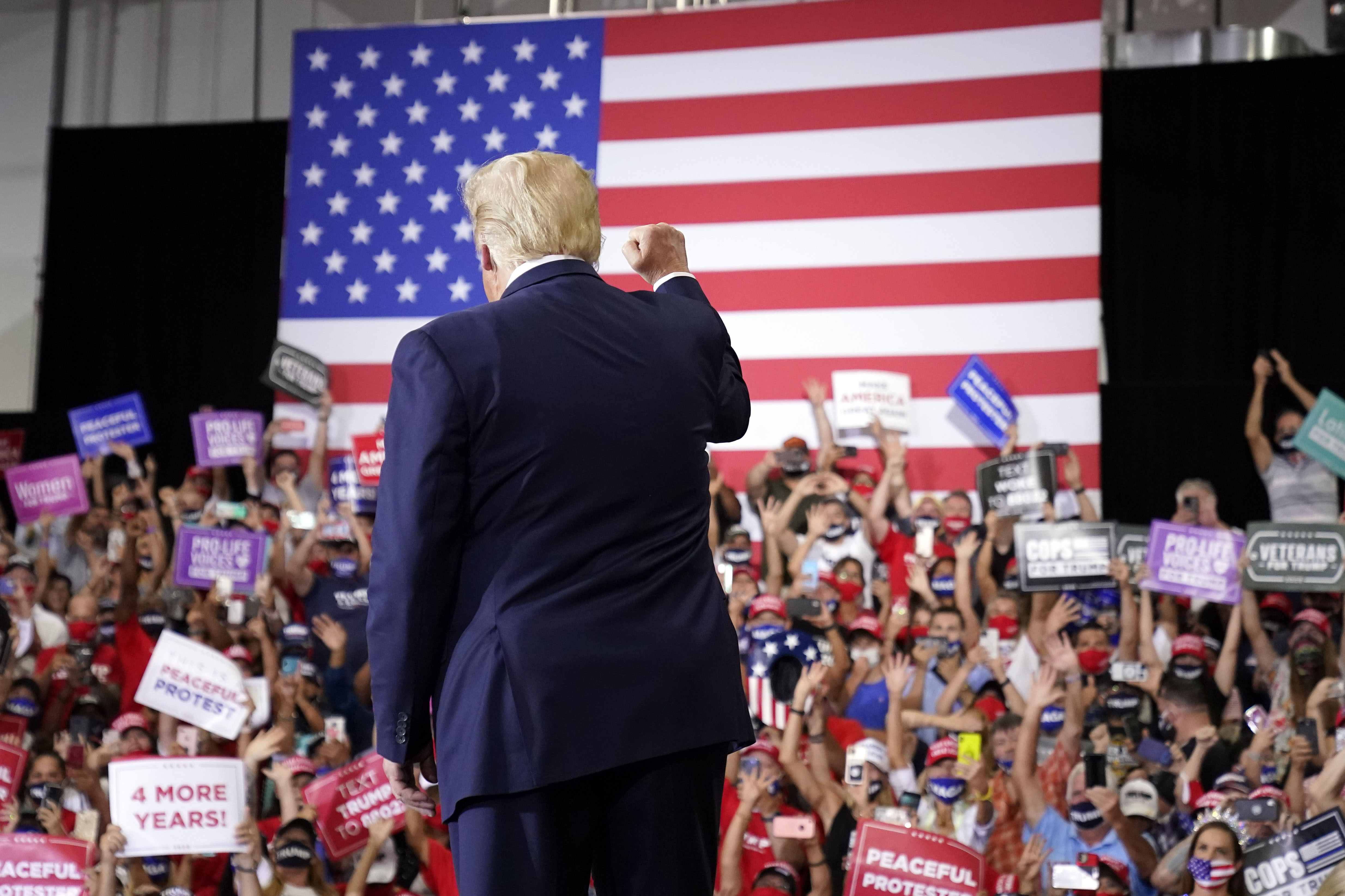 Nevada governor slams Trump over large indoor rally that violated state rules