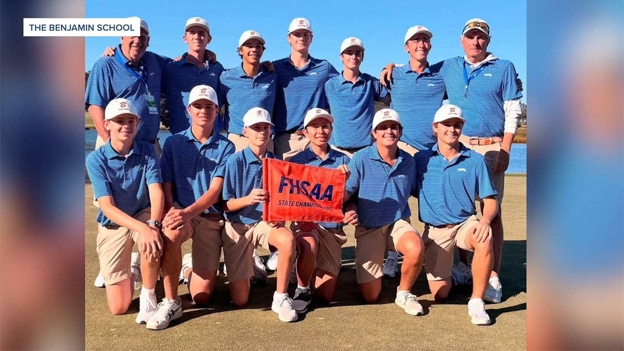 The Benjamin School boys golf team took home another state title in 2025.