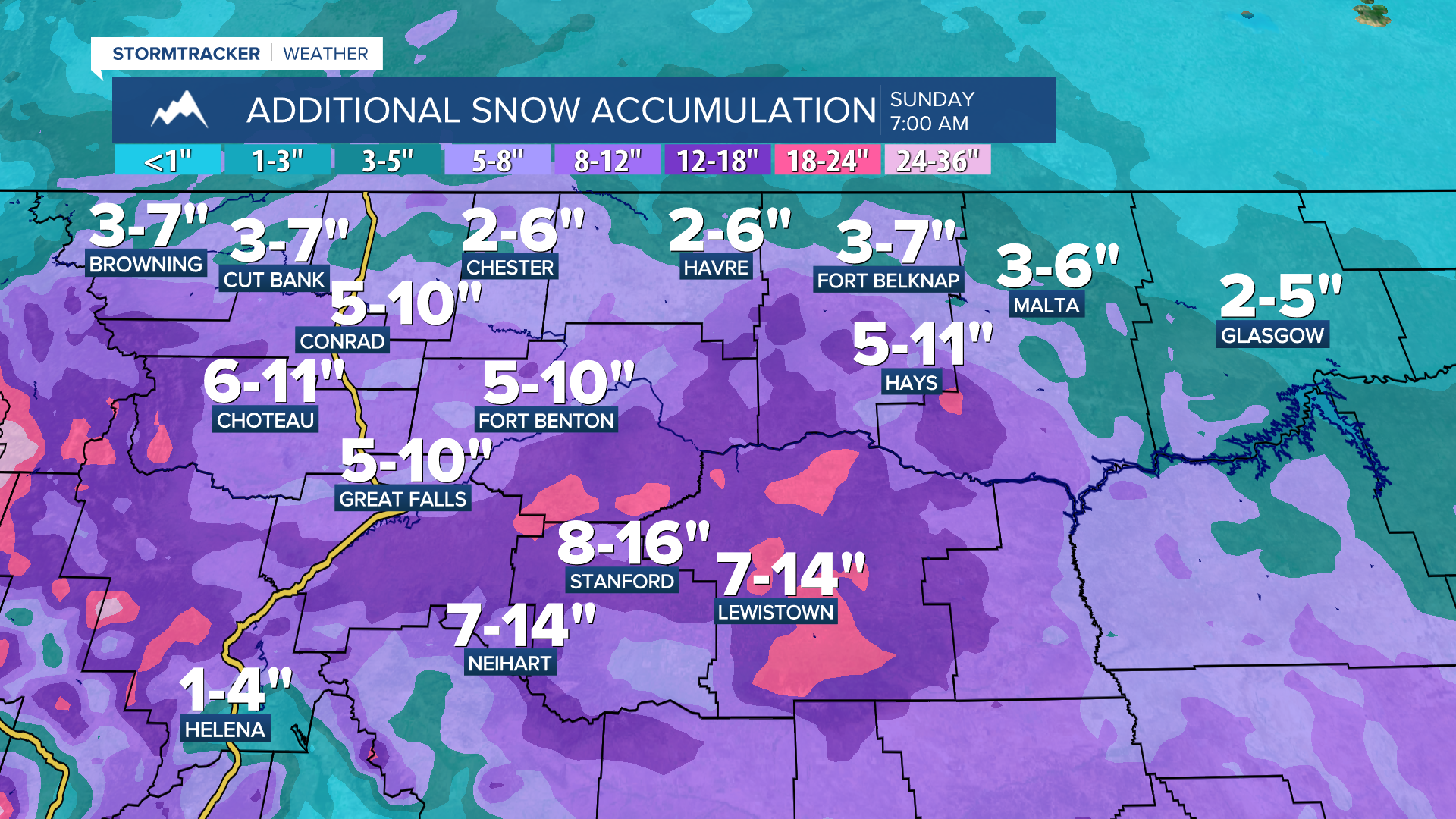 KR Snow Forecast 3-13-26