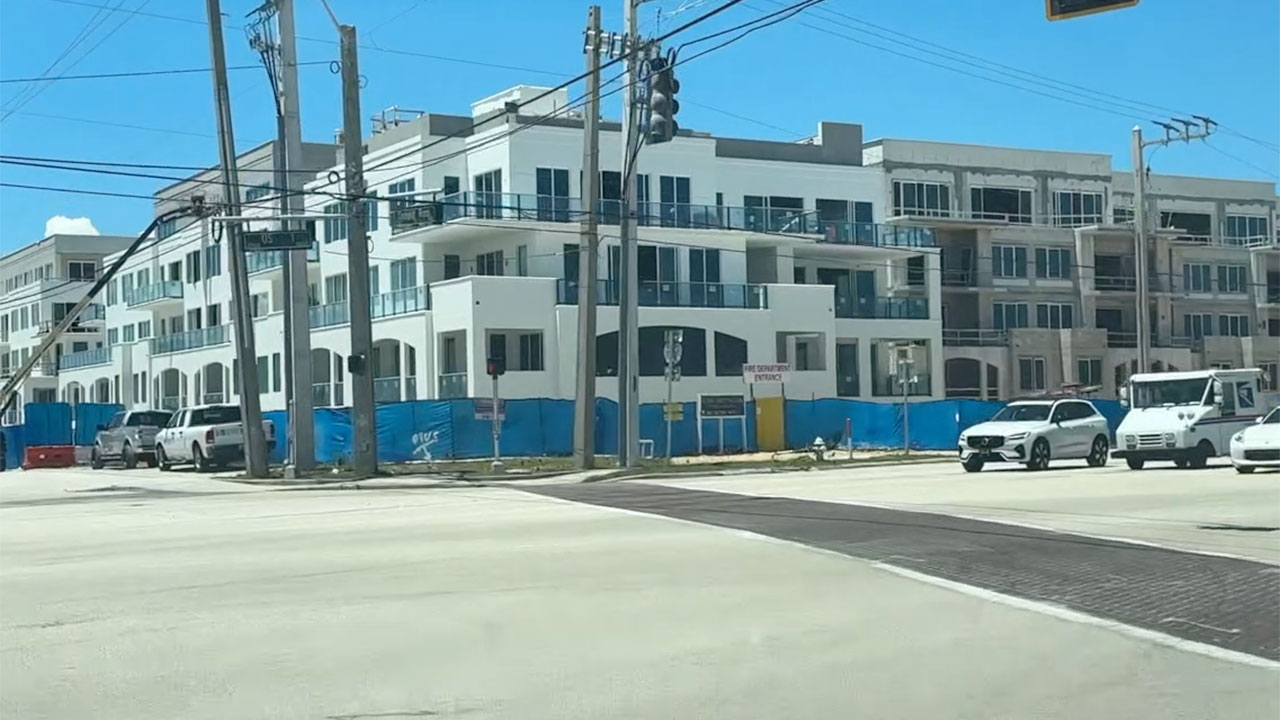 The Caretta project is being built at the corner of U.S. Highway 1 and Donald Ross Road in Juno Beach.