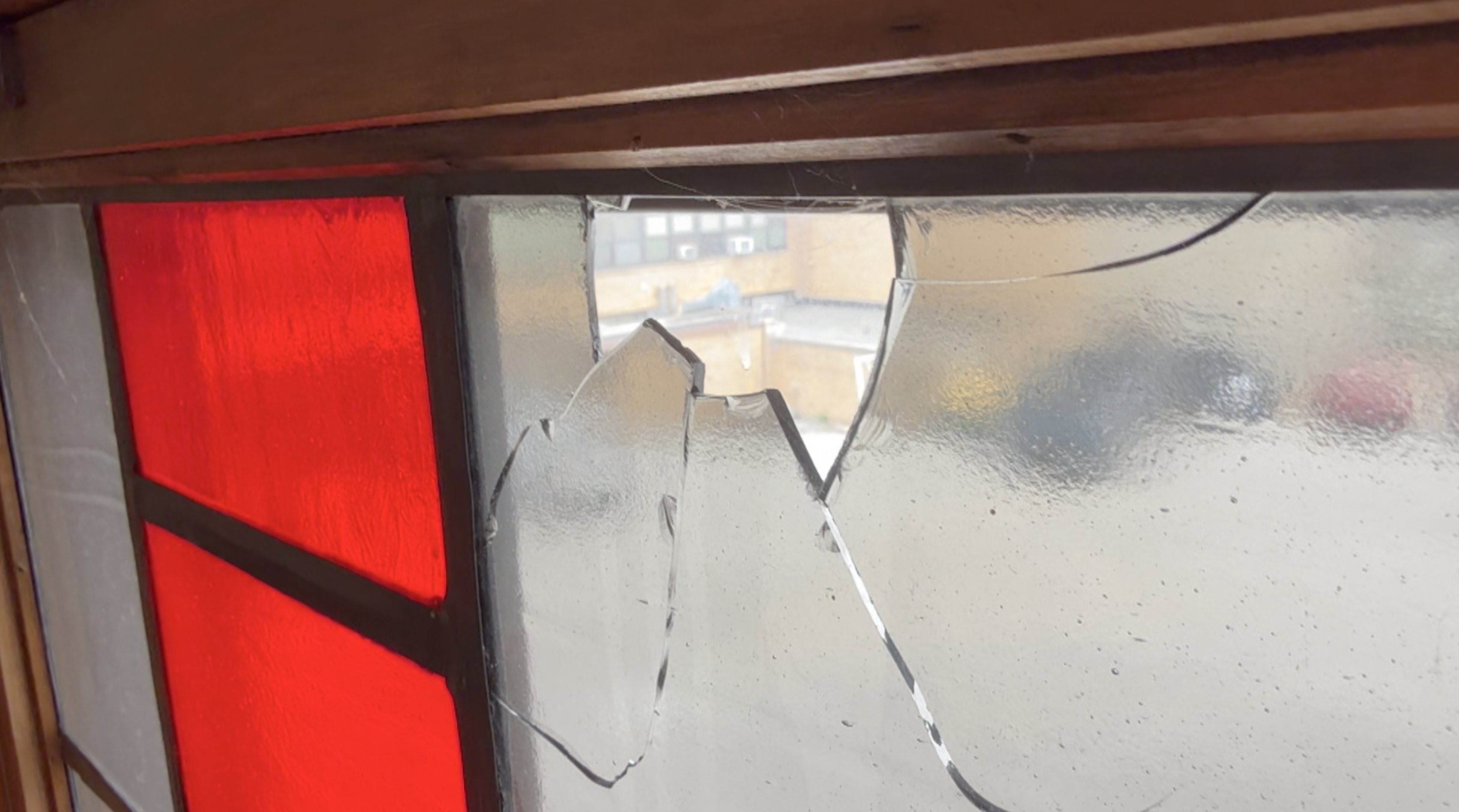St. Frances Cabrini Broken Glass