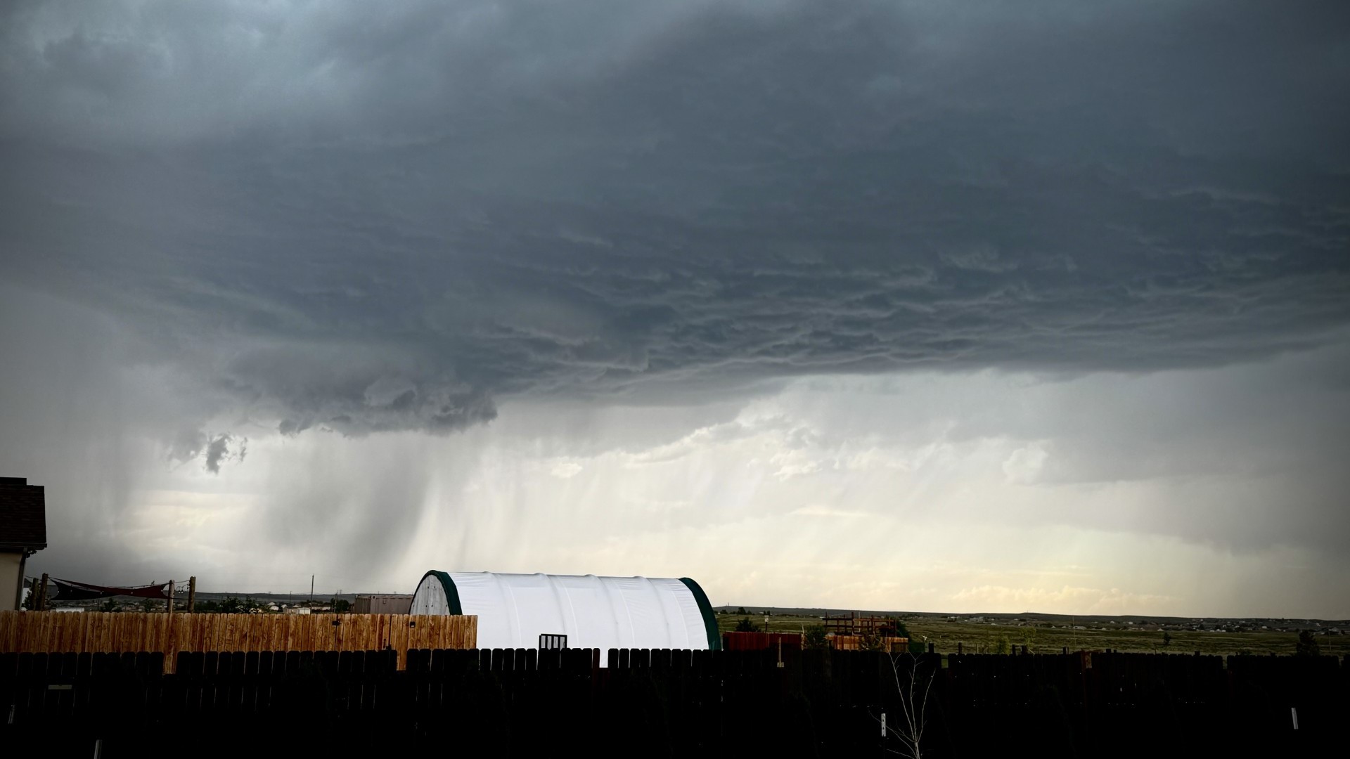 Storm clouds in Pueblo West
