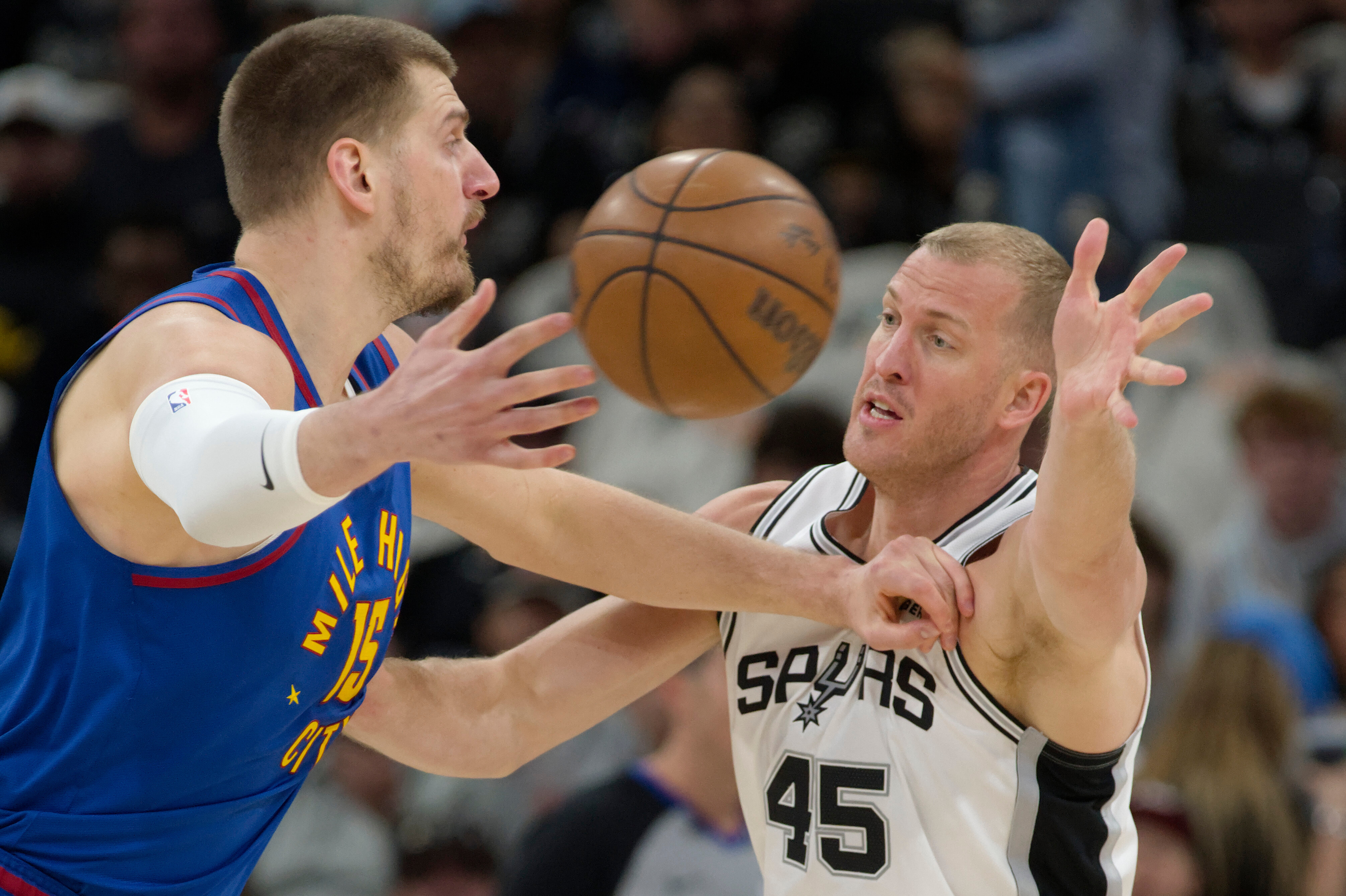 Nuggets Spurs Basketball