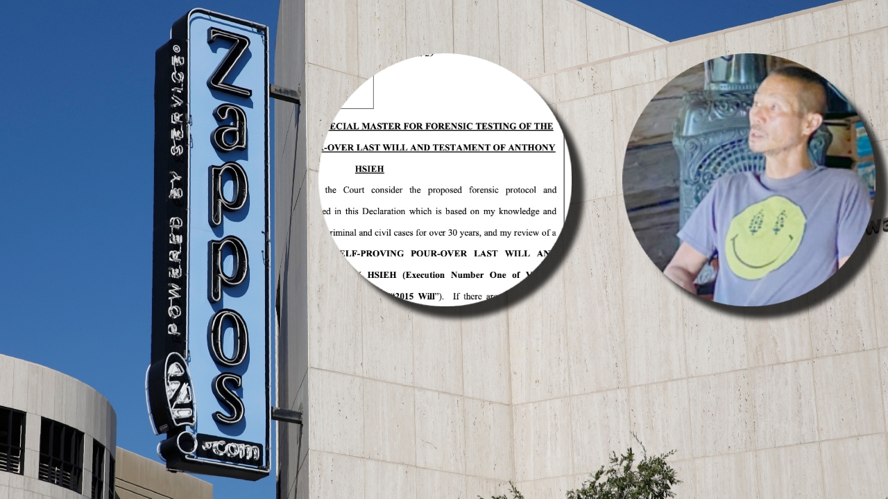 Tony Hsieh will to undergo forensic testing