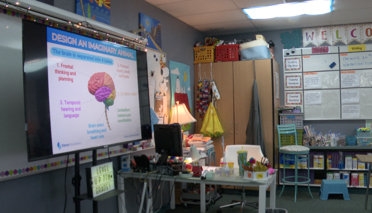 Sahuarita Unified School District classroom 