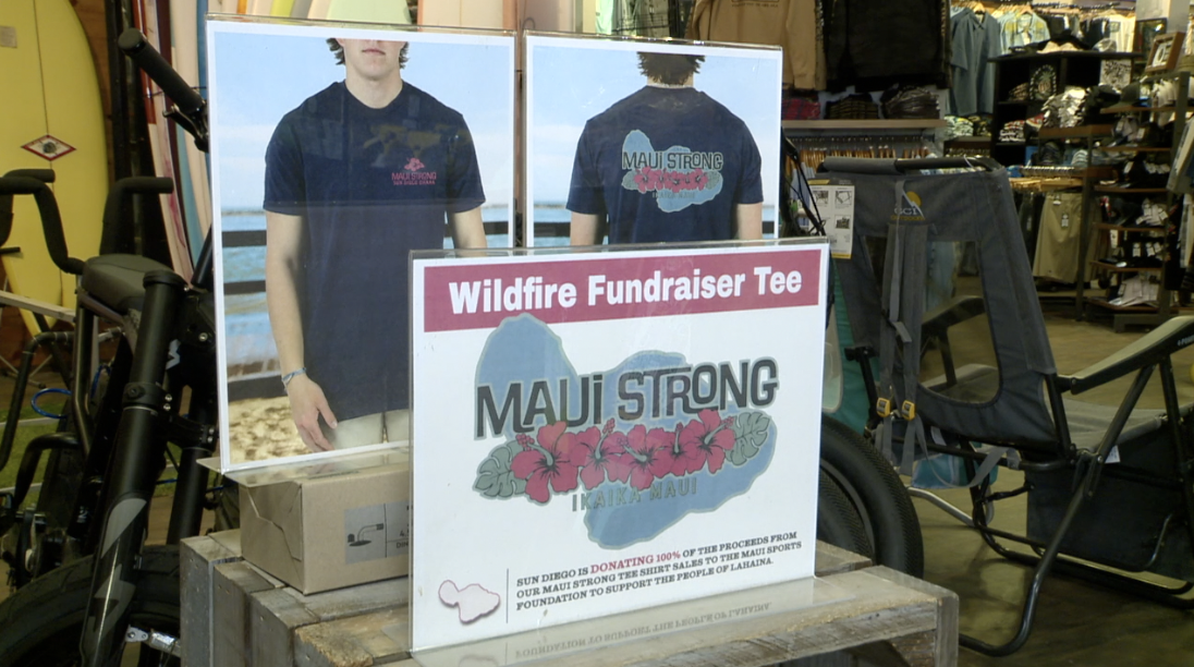 Maui strong t shirt