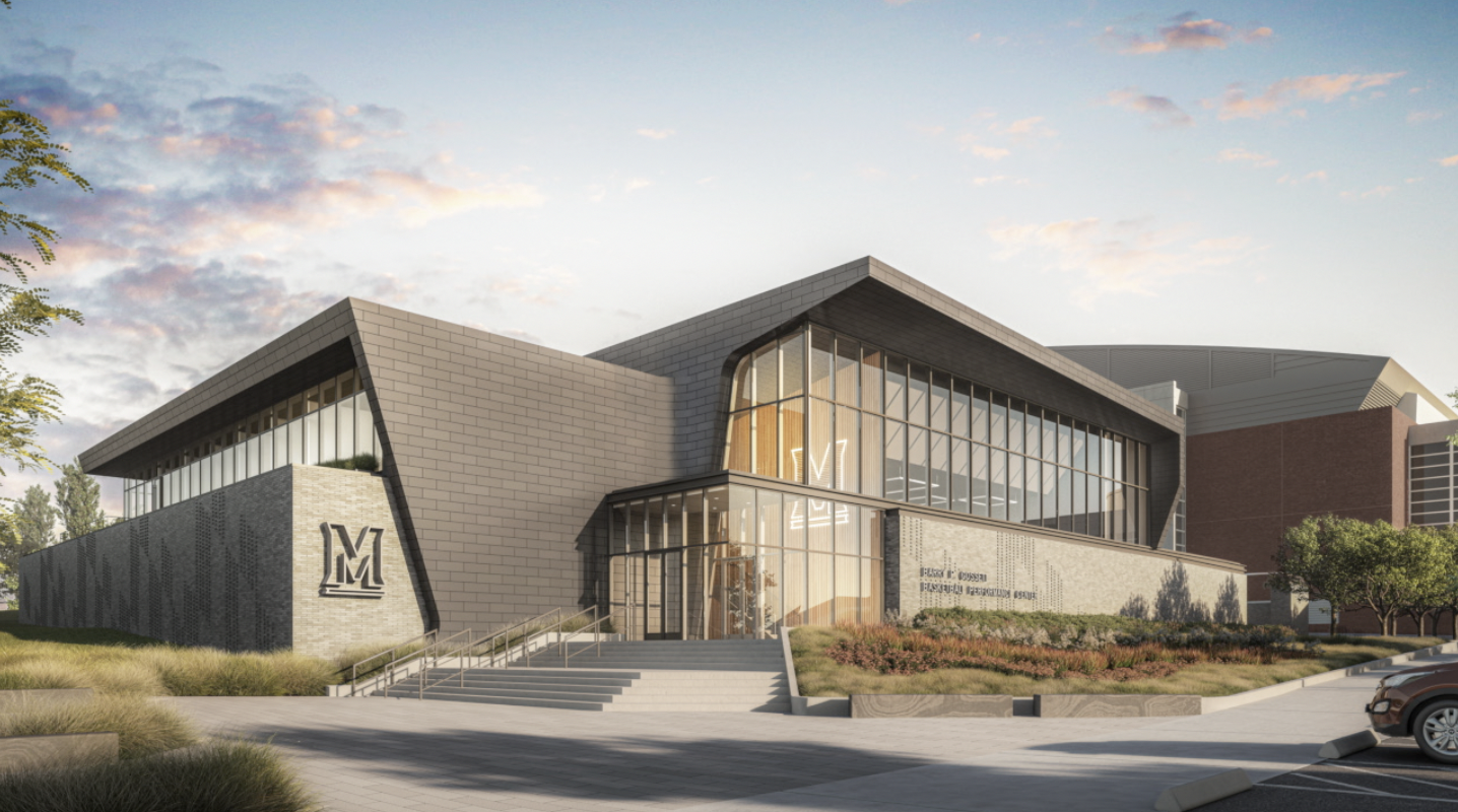 Barry P. Gossett Basketball Performance Center Rendering