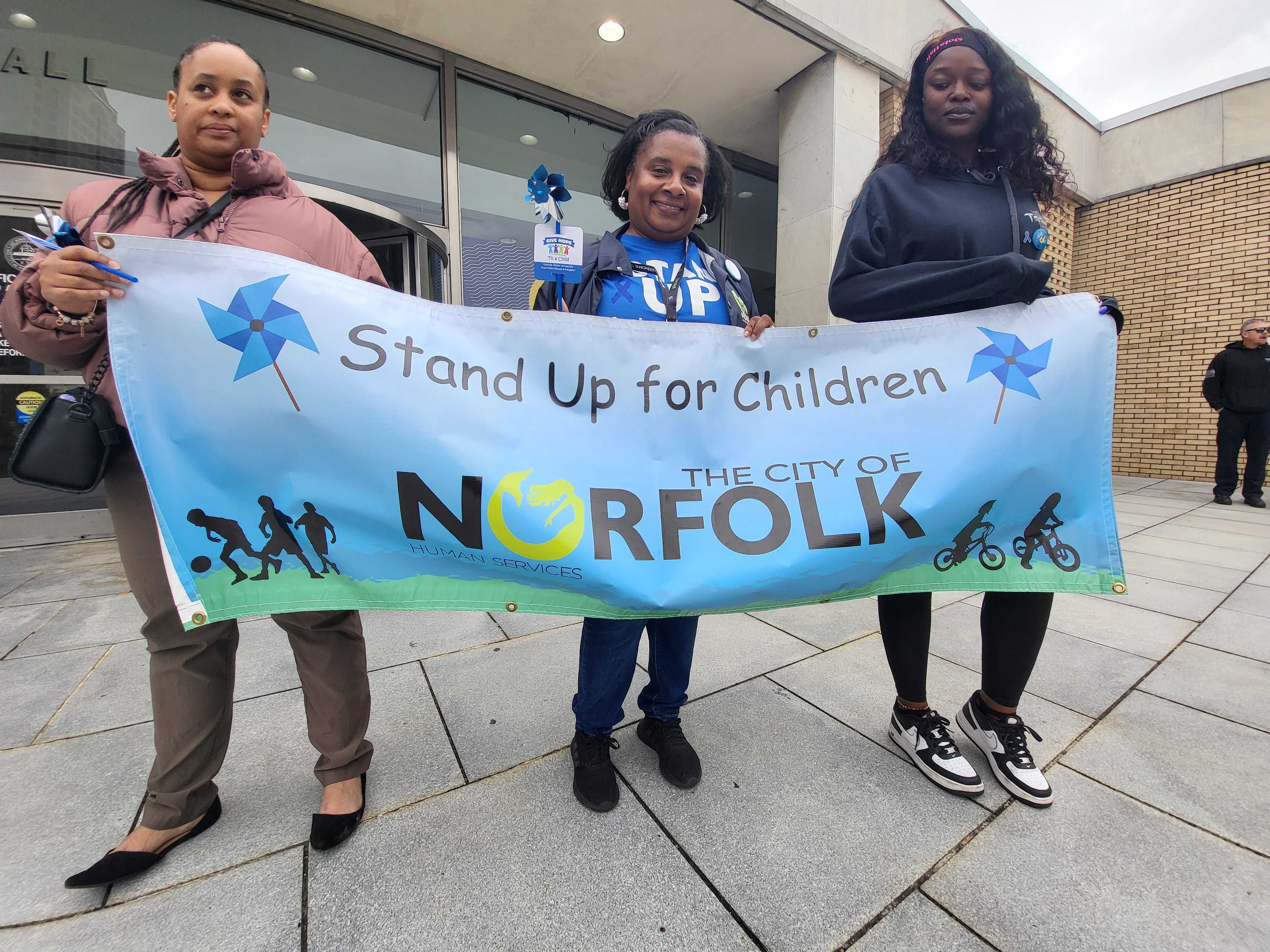 Norfolk child abuse pinwheels 1