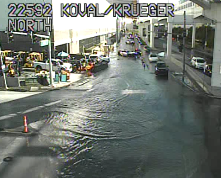 Koval Lane and Sands Avenue flooding