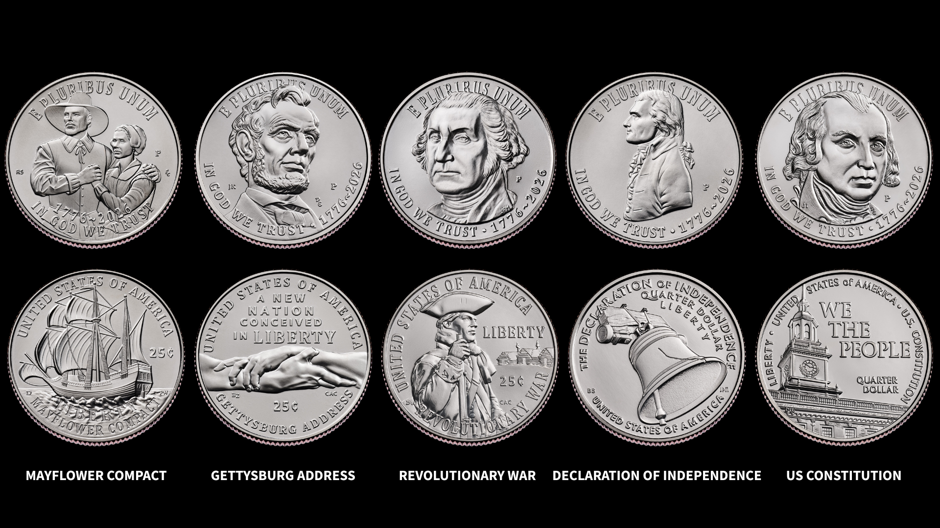 semiquincentennial quarters