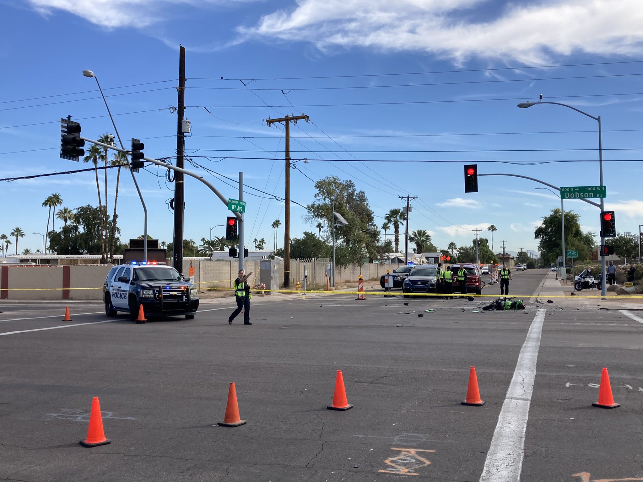 8th Avenue and Dobson Fatal Crash