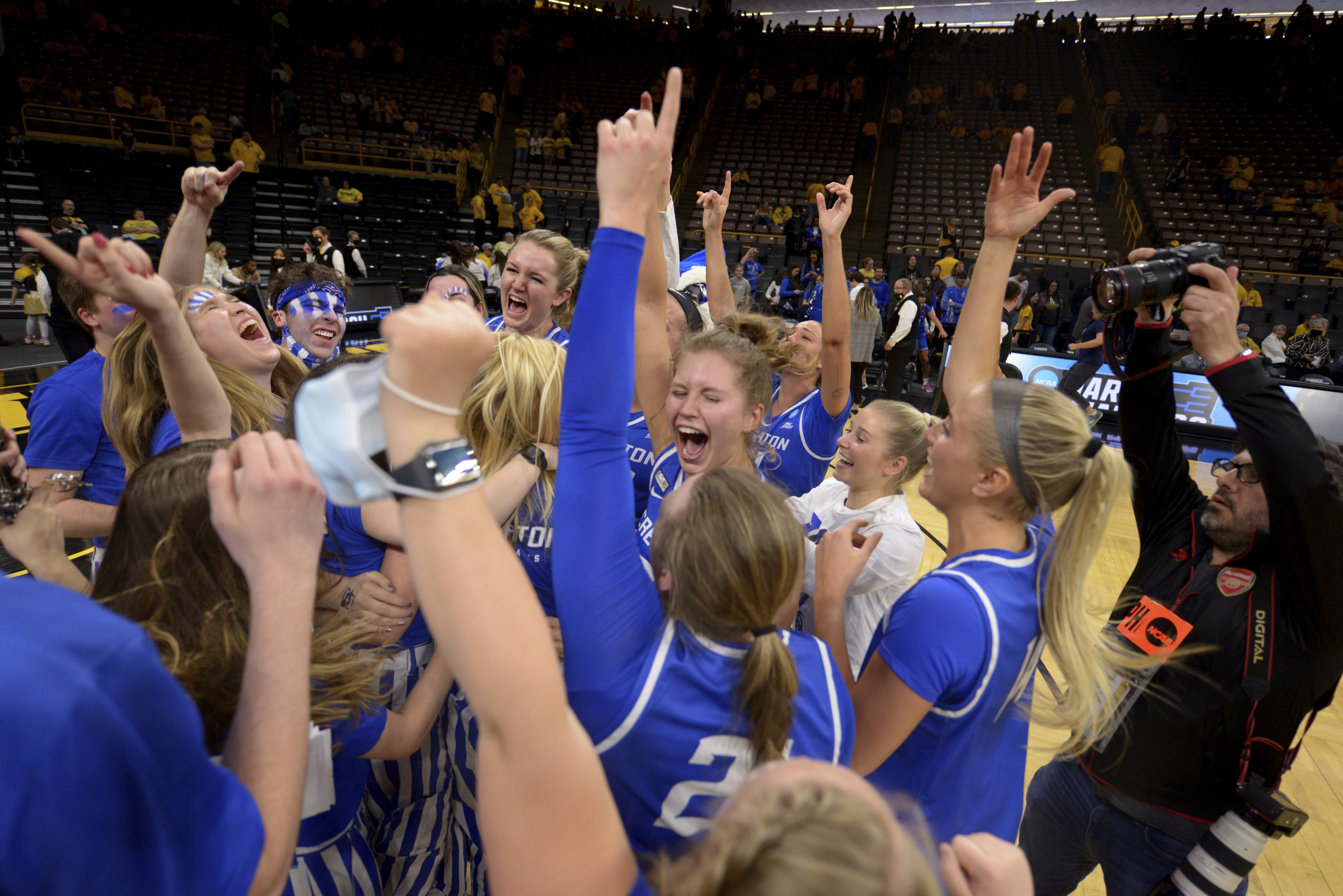 NCAA Creighton Iowa Basketball