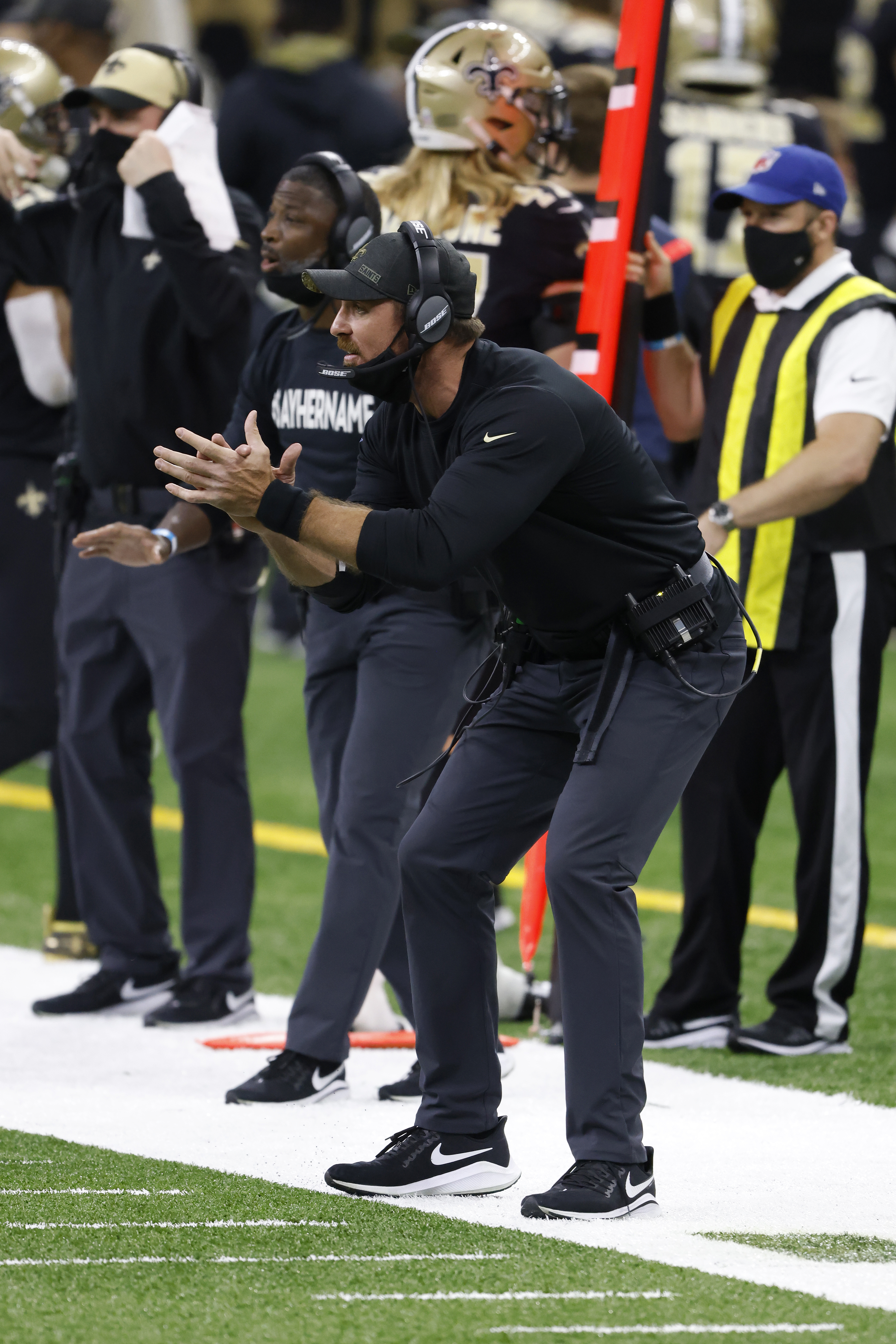 Falcons Saints Football Dan Nielsen