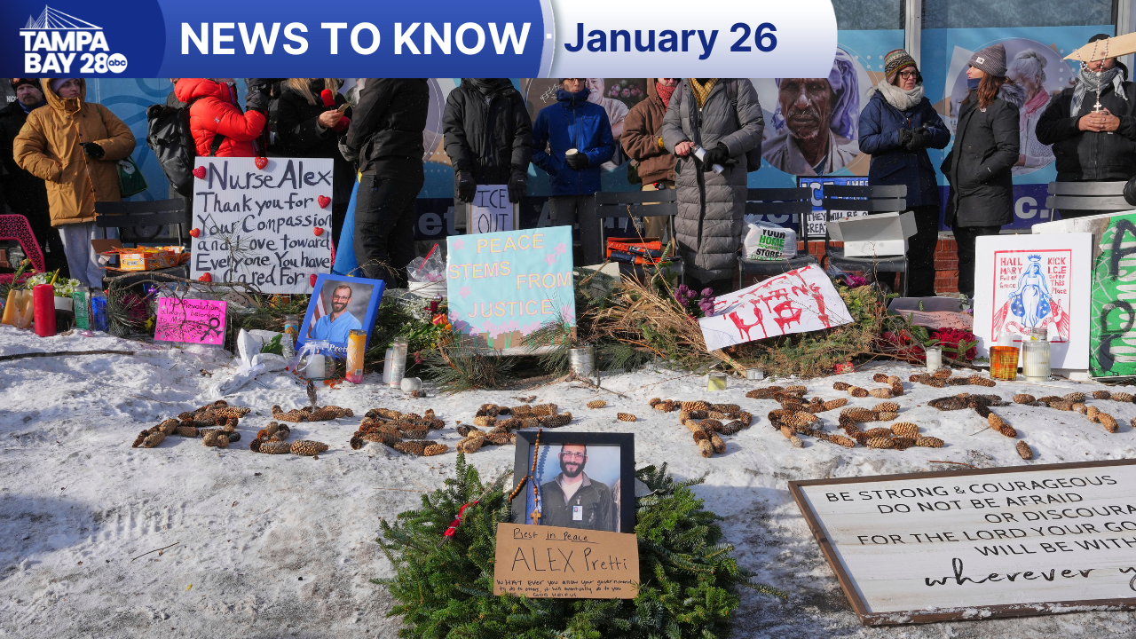 News to Know for Jan. 26, 2026