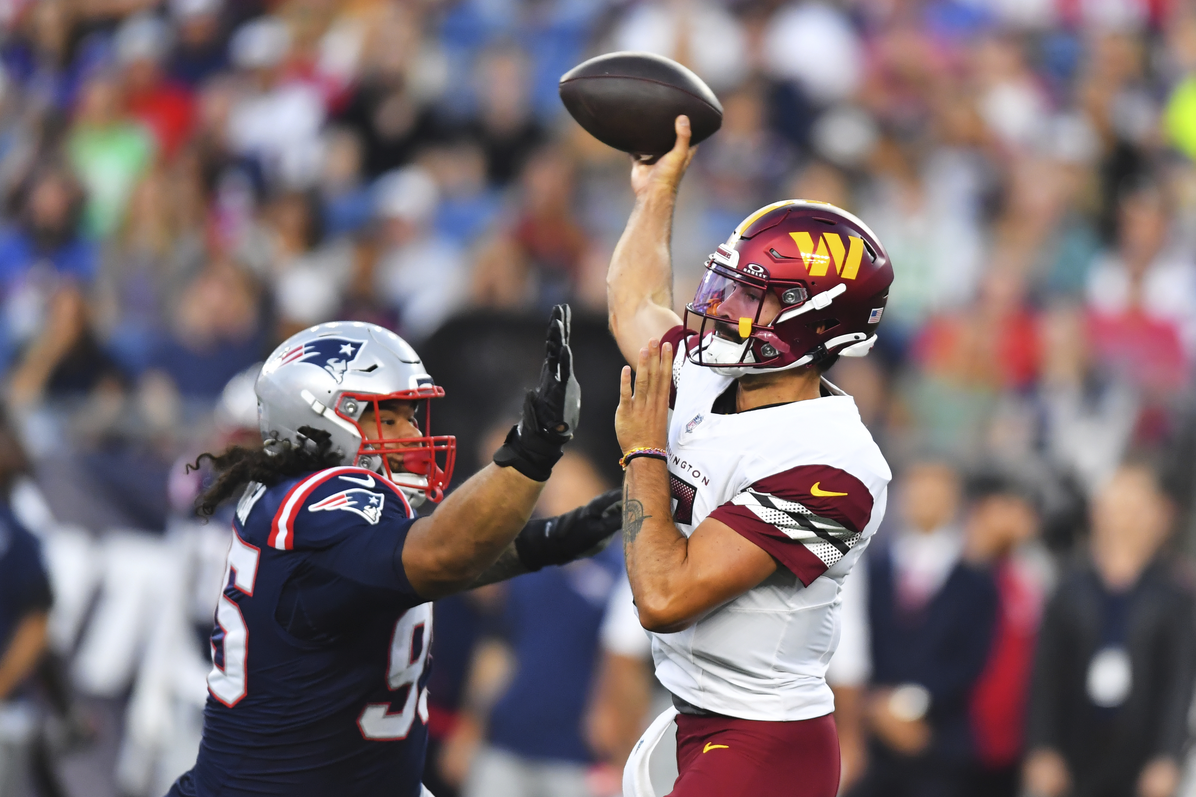 Commanders Patriots Football