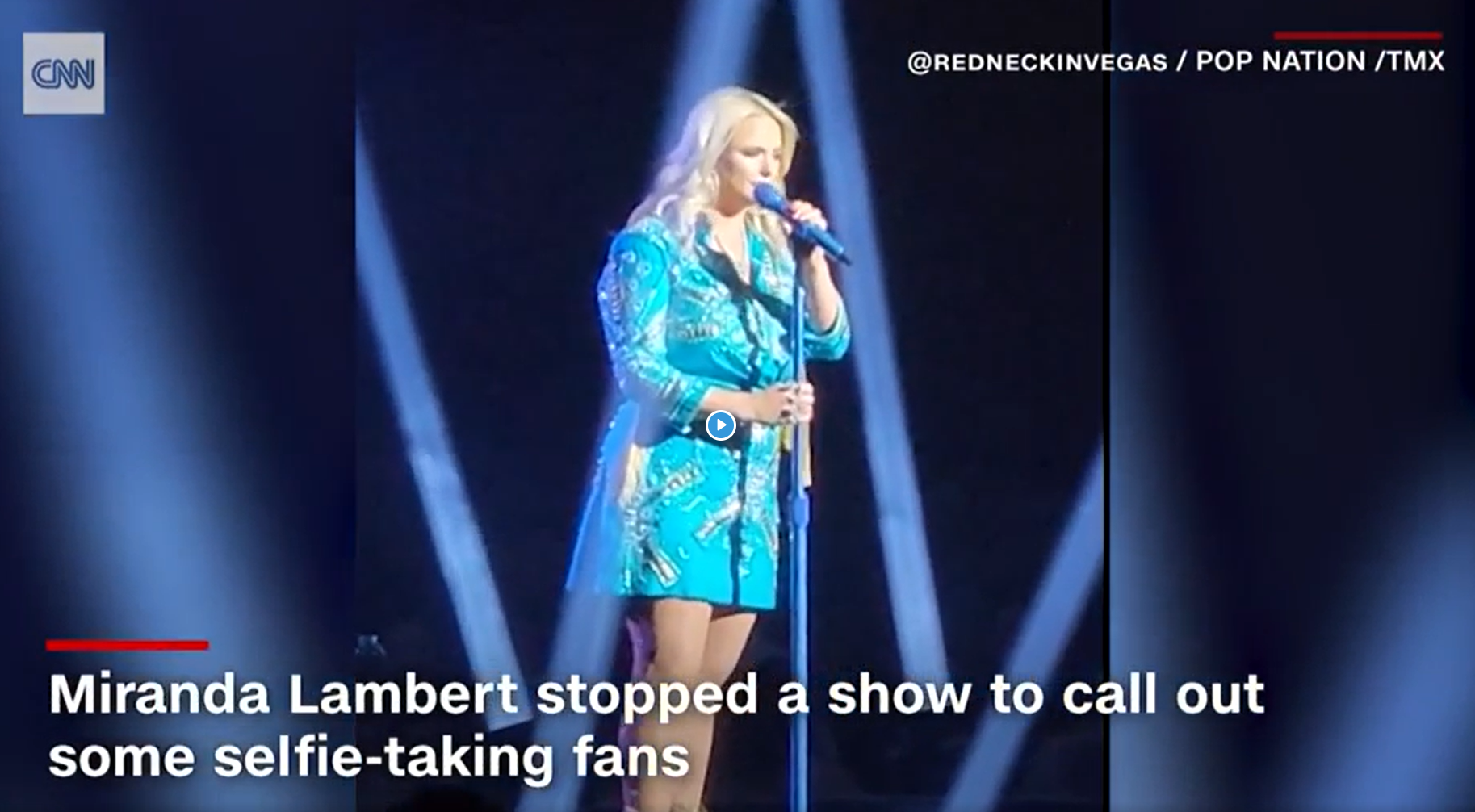 Miranda Lambert pauses concert to call out selfie-takers