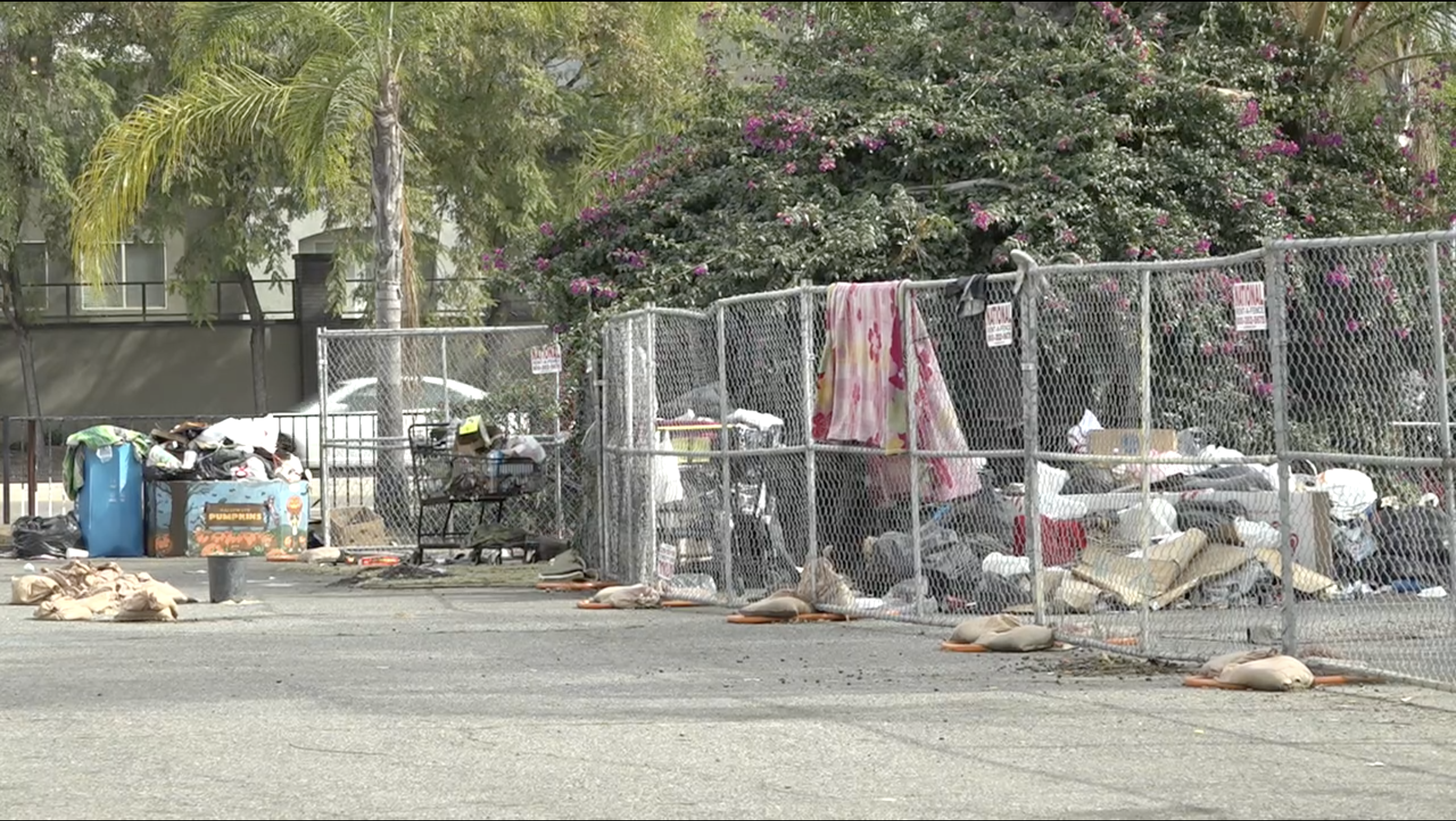 Escondido homeless encampment