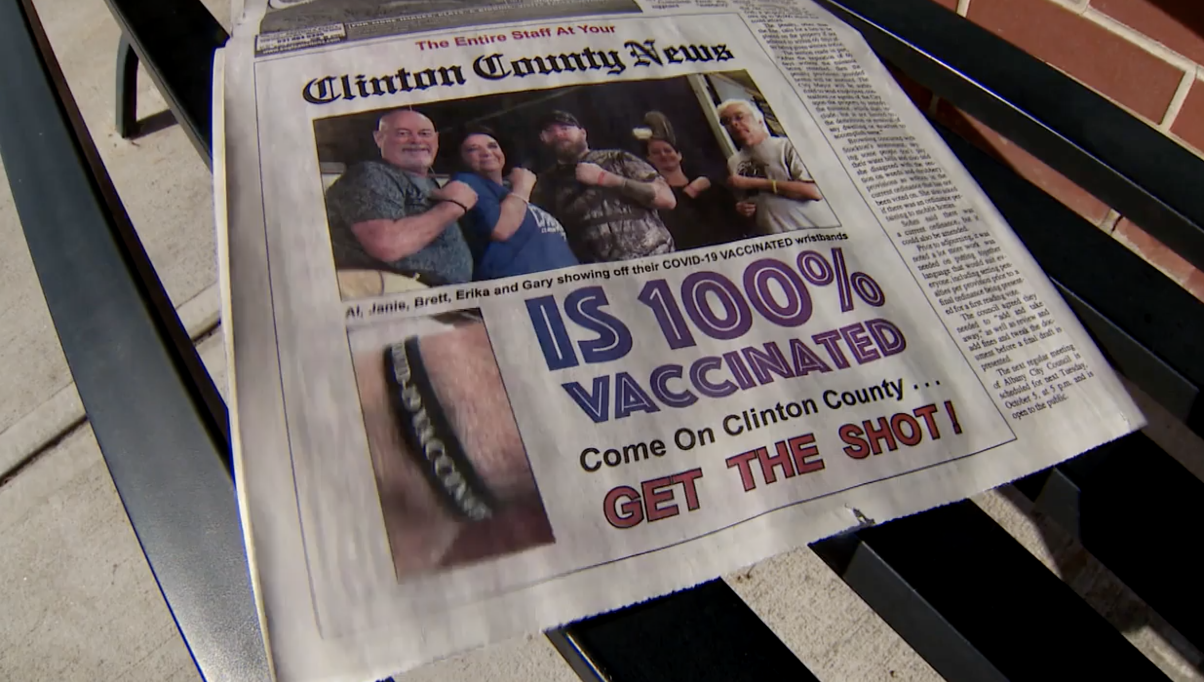 rural newspaper covid