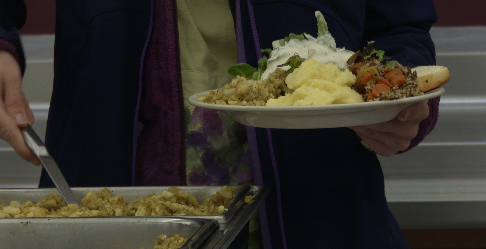 University of Montana's Friendsgiving inside of the UC Commons 