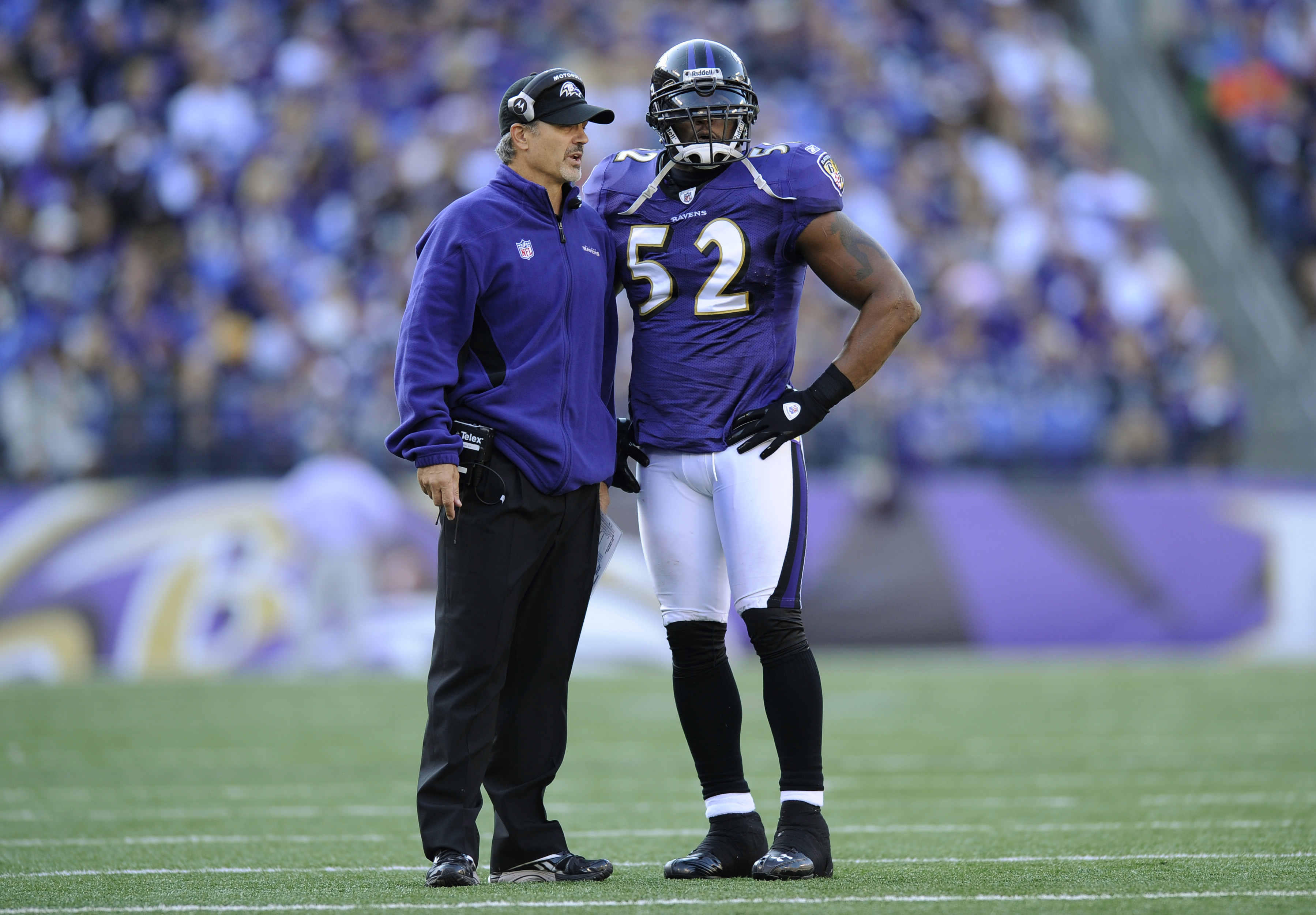 Chuck Pagano, Ray Lewis