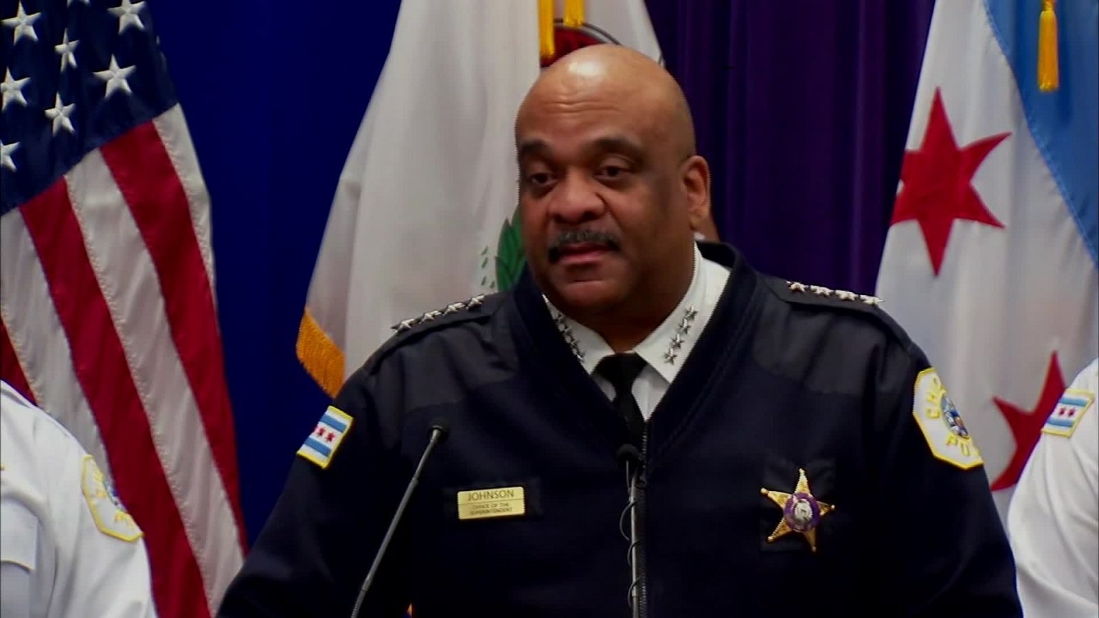 WLS Chicago Police Superintendent Eddie Johnson