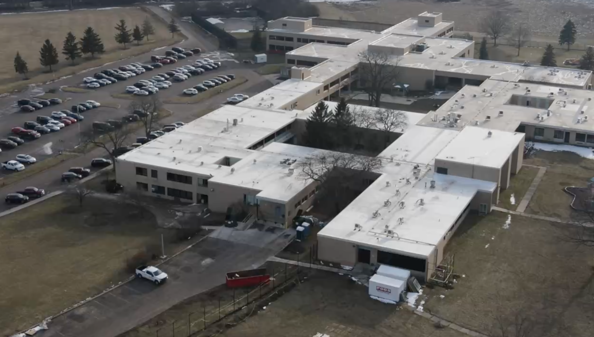 Hawthorn Center aerial