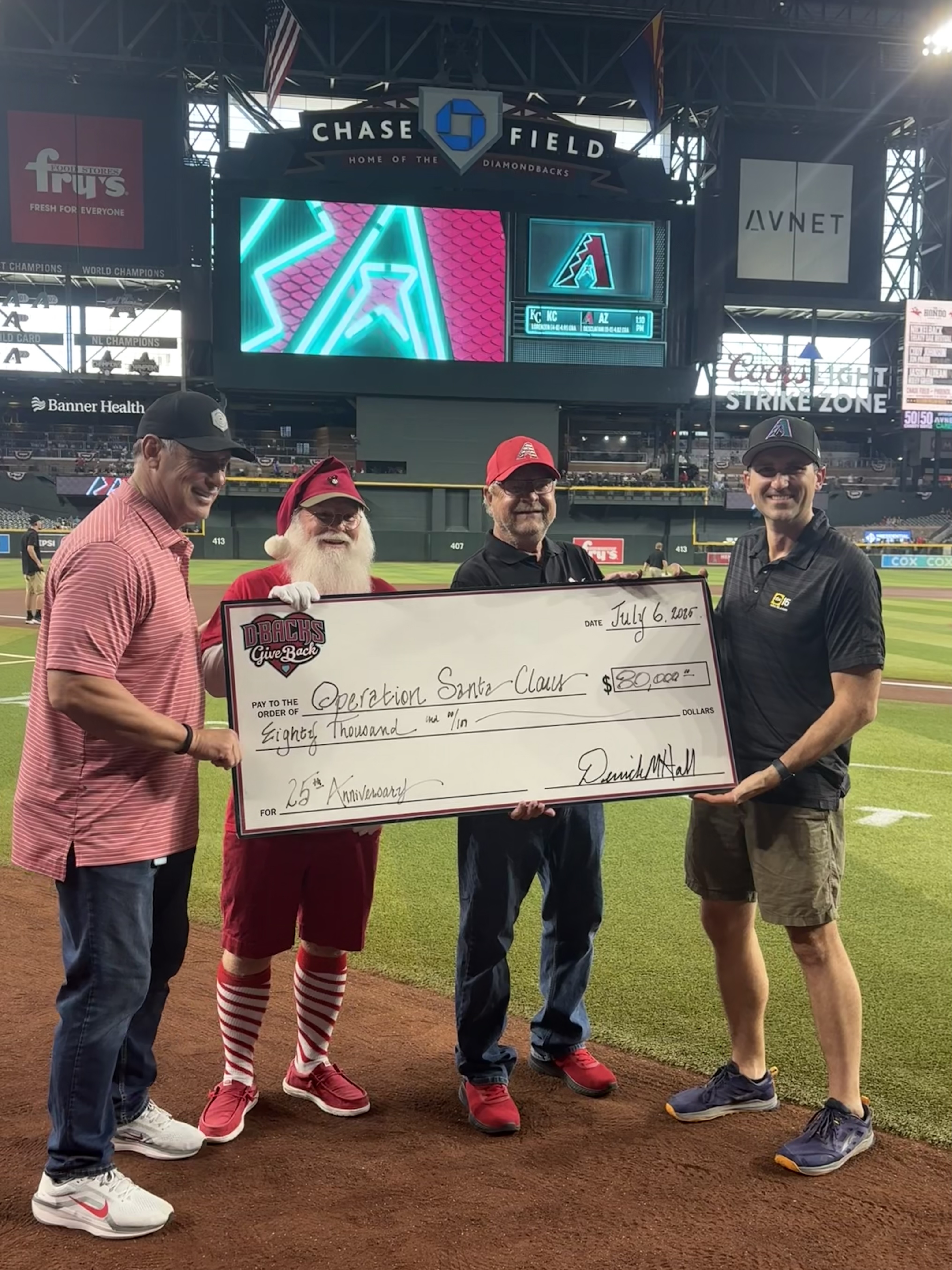 A Christmas in July Surprise for Operation Santa Claus 