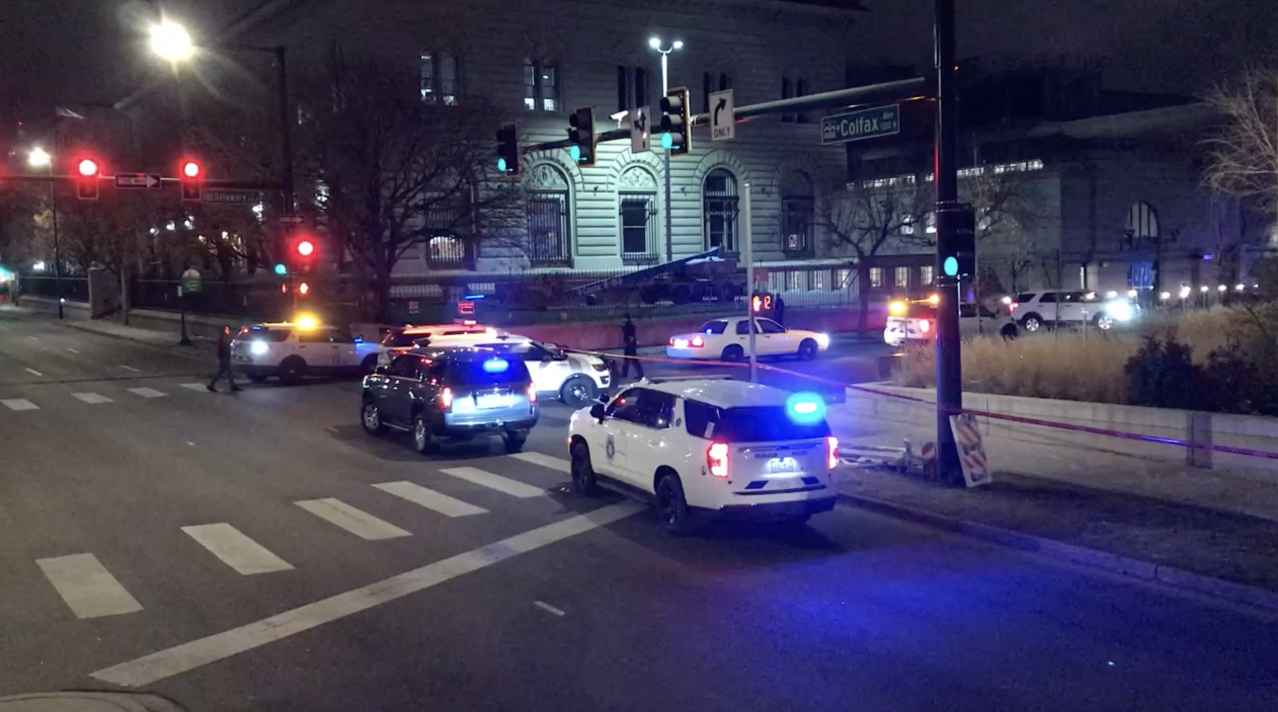 Denver police shooting at downtown jail 11-28-22