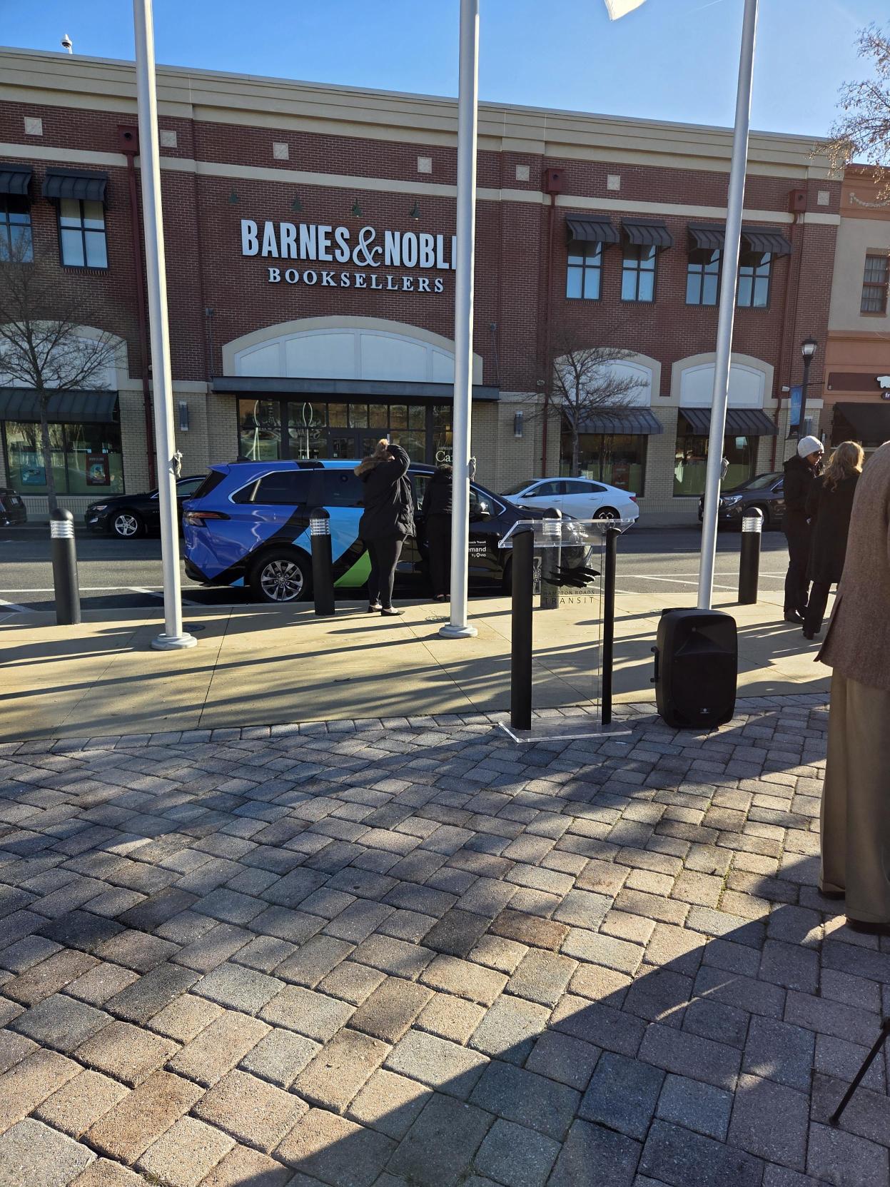 HRT Hampton microtransit van 2