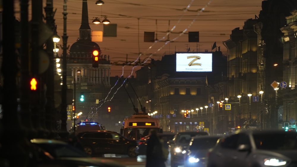 Russia Z symbol invasion