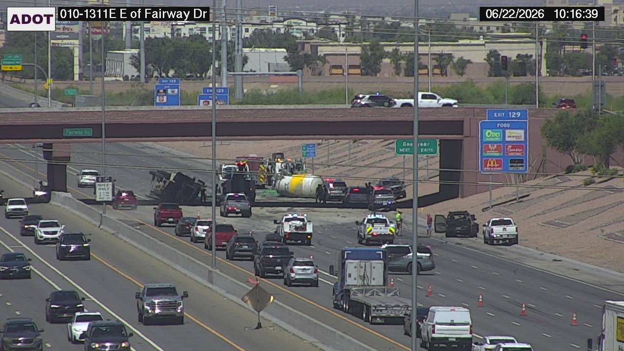 I-10 Fairway crash