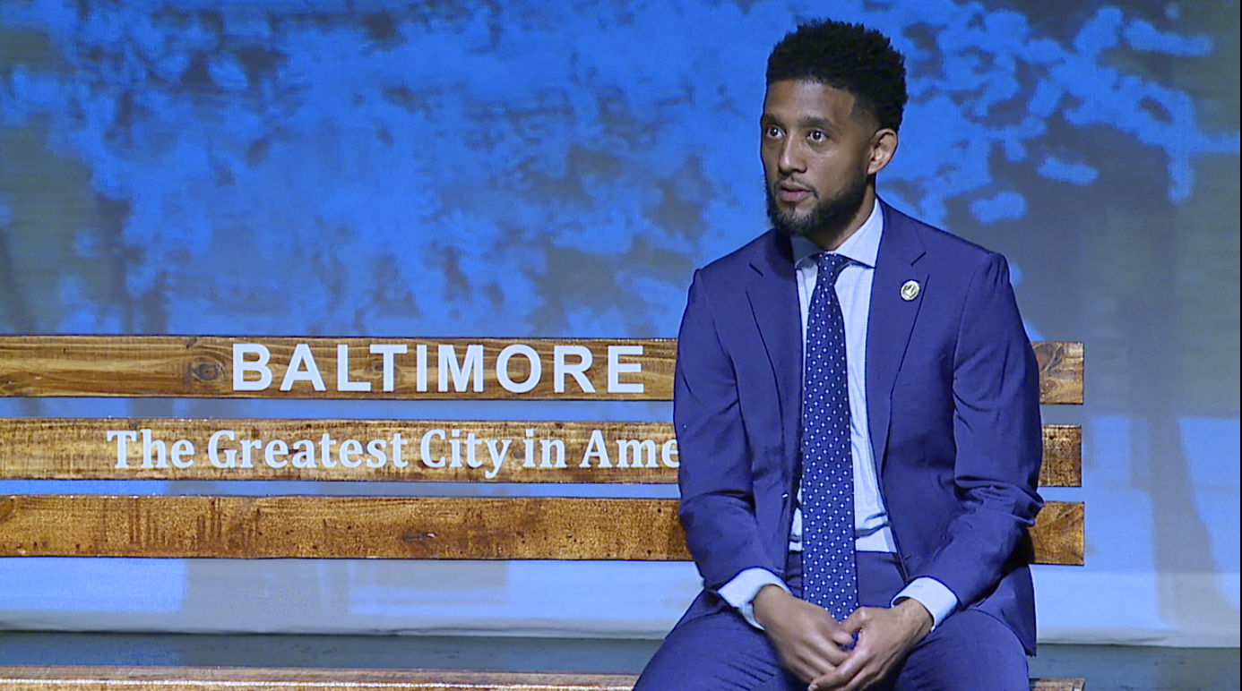 Mayor Brandon Scott at the State of the City 