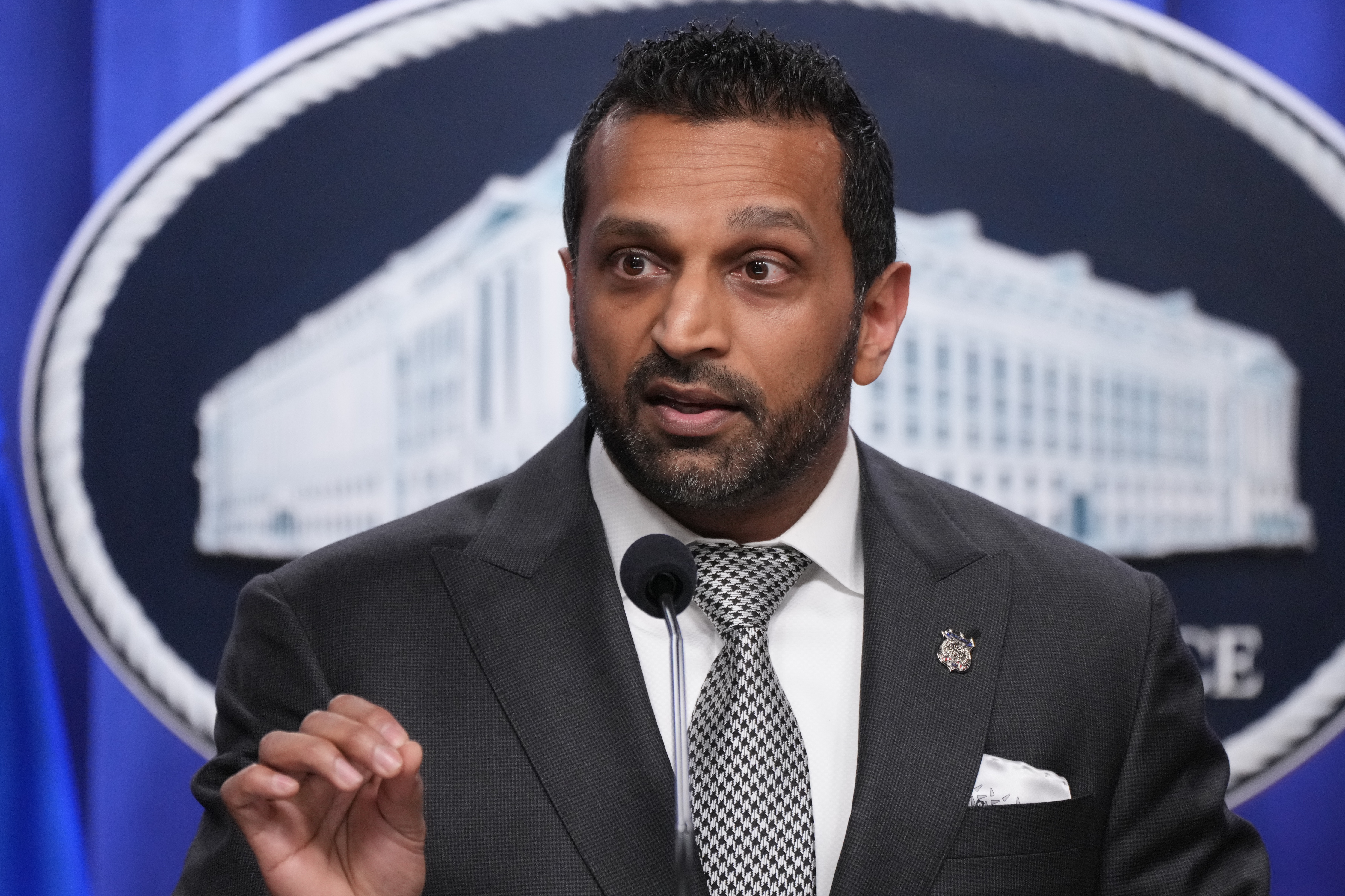 FBI Director Kash Patel.