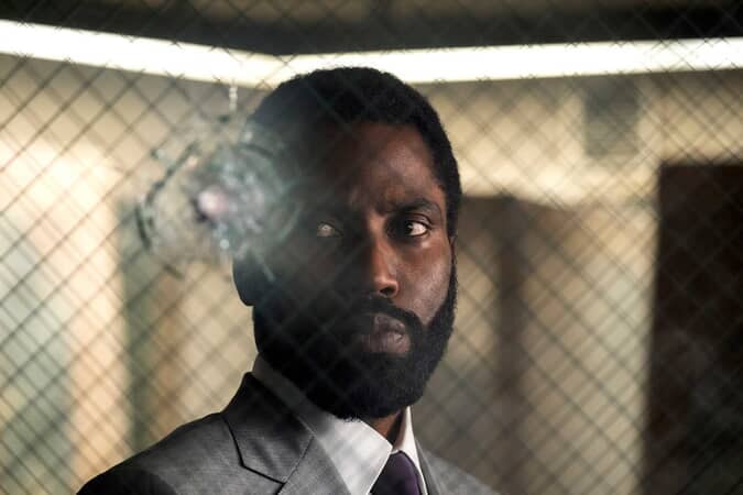 John David Washington in 'Tenet' promotional image