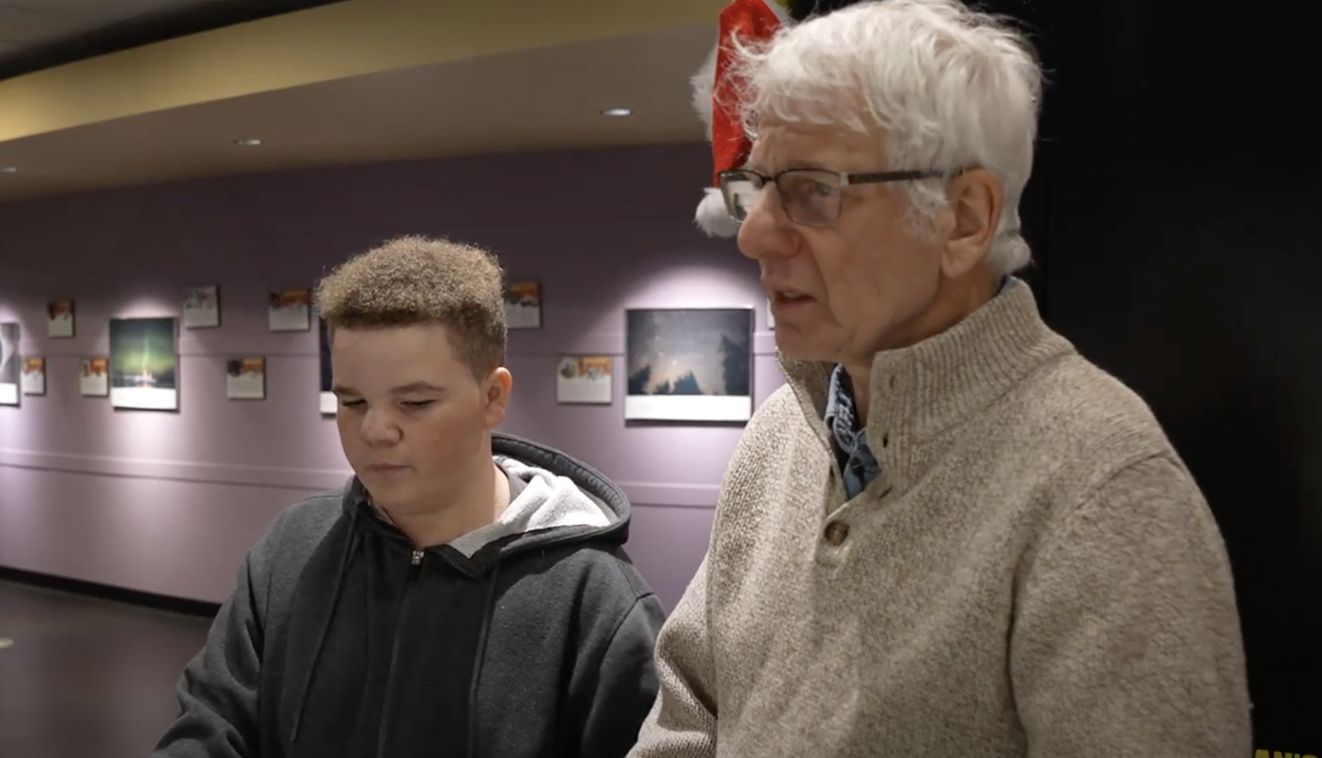 Caleb Green and Bert Goldstein