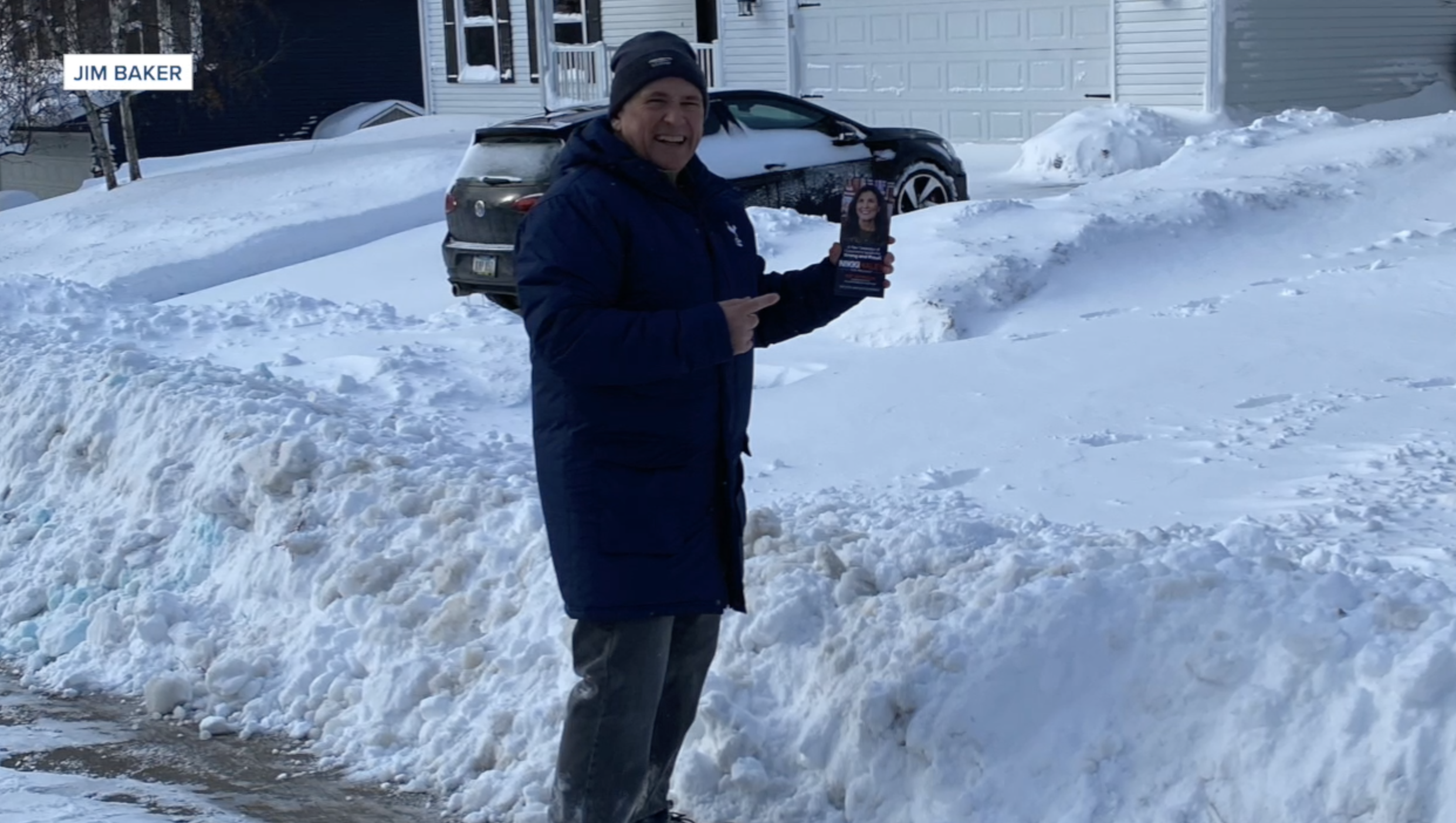 Scripps Ranch man returns from chilly week of volunteering for Iowa Caucuses