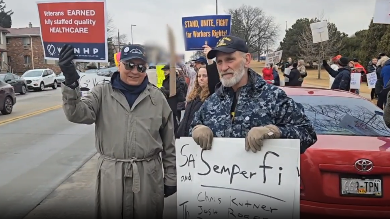 Milwaukee veterans, workers speak out against proposed cuts to the VA Department