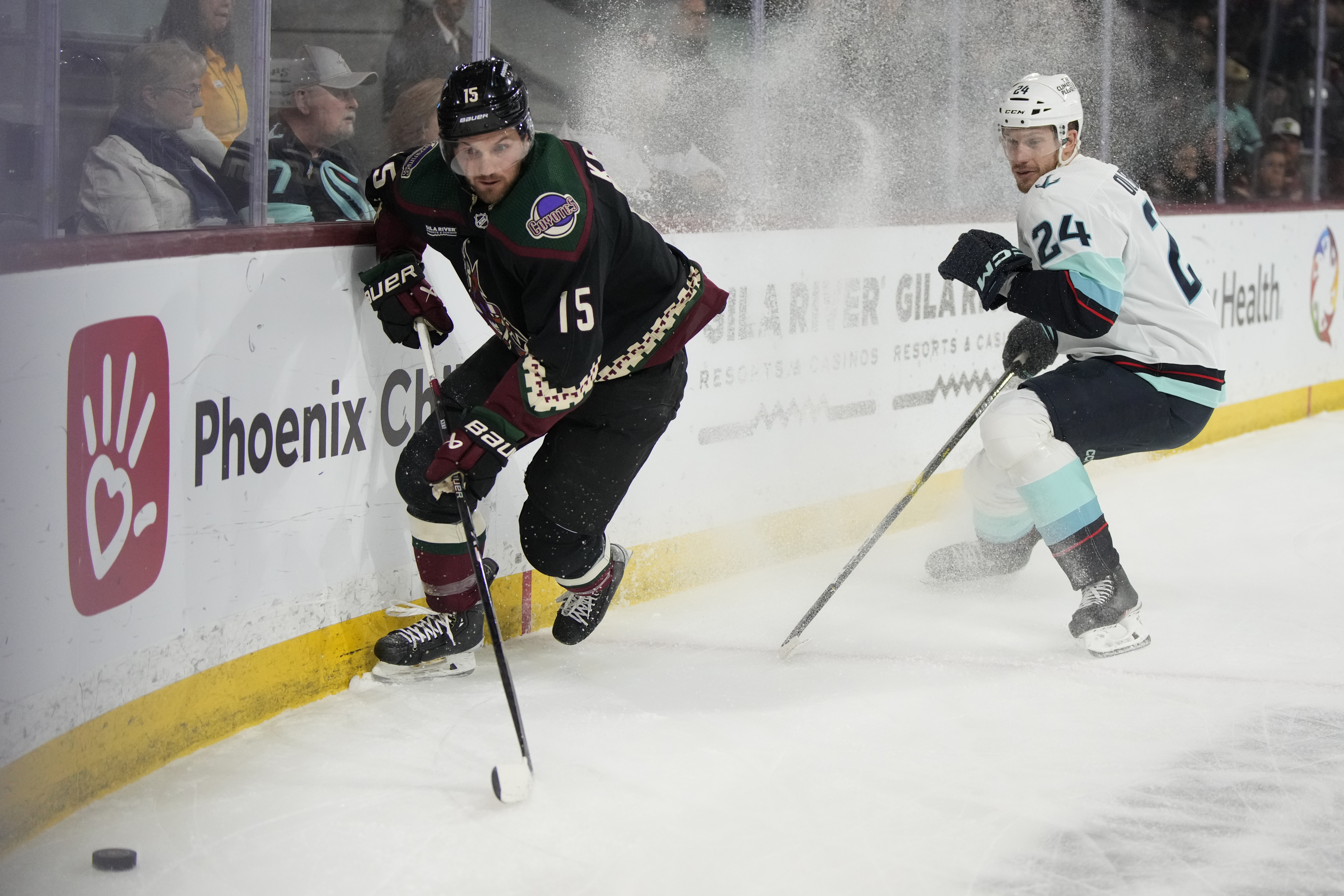 Kraken Coyotes Hockey