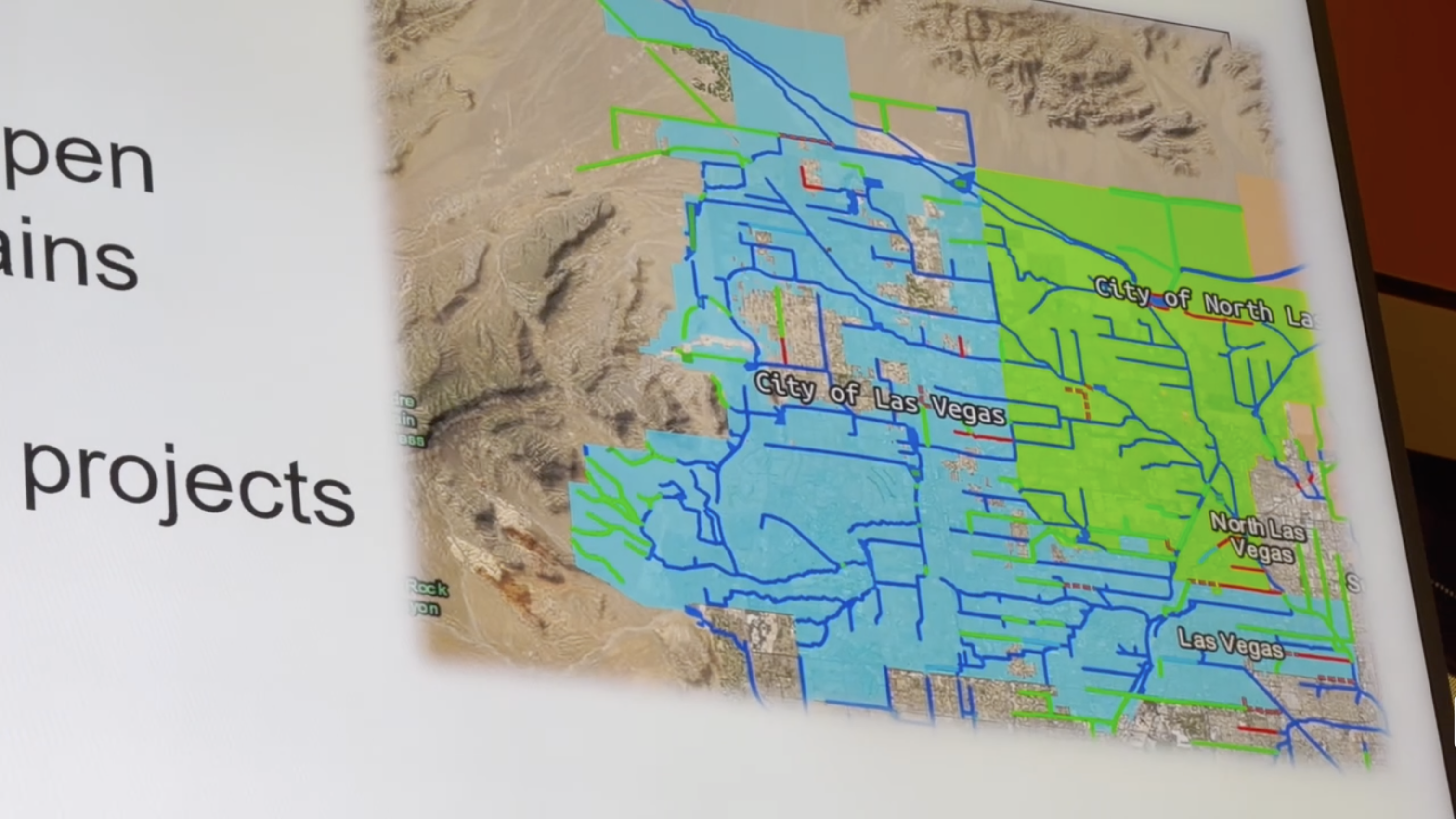 Flood control plan Las Vegas