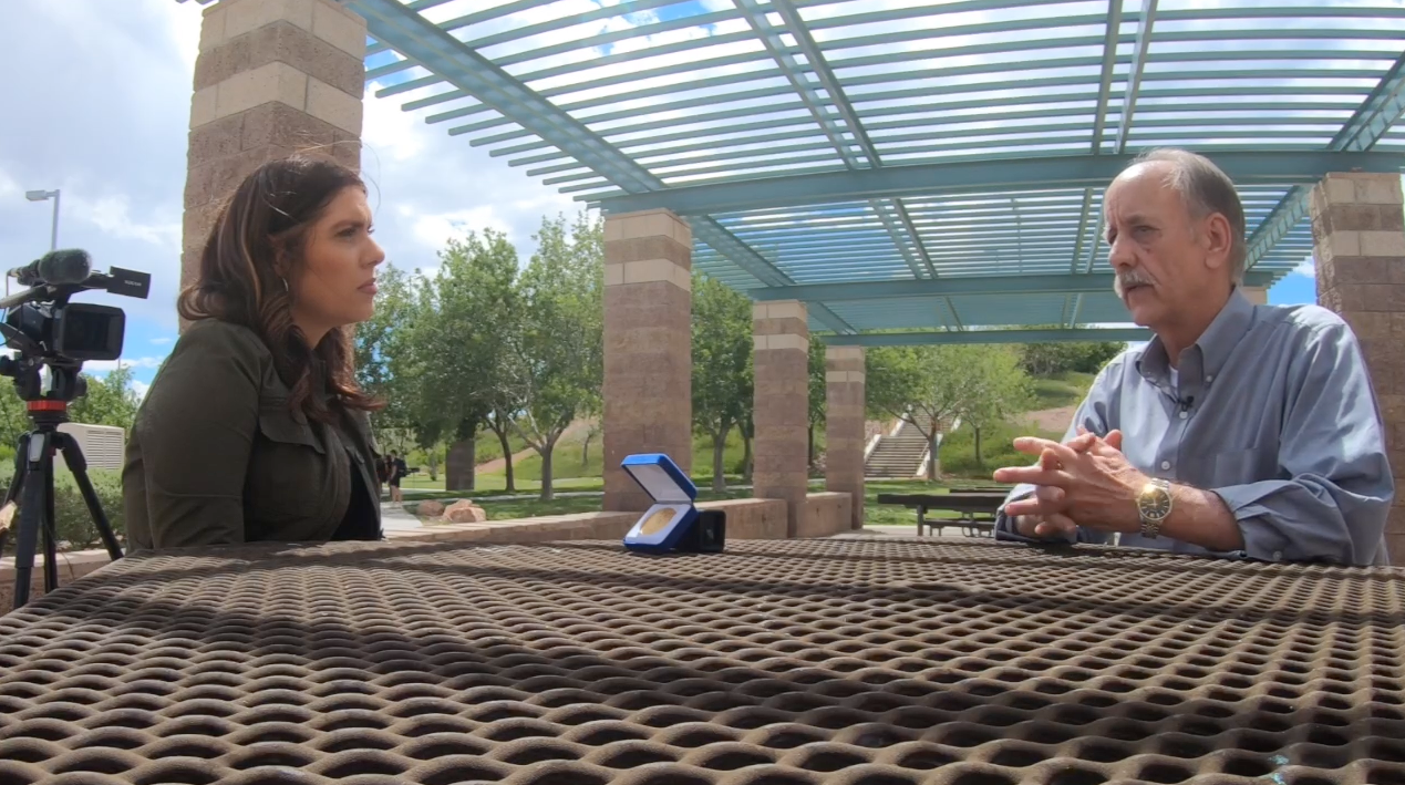 Paulina Bucka with Jim Androl
