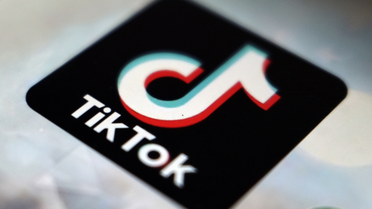 The TikTok logo.