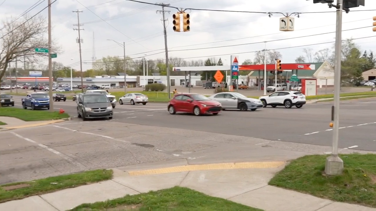 INTERSECTION WHERE MLK CRASH OCCURED