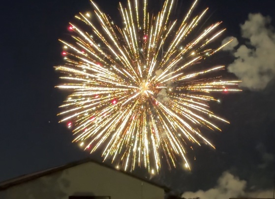 Illegal fireworks in southwest Bakersfield on July 4, 2025