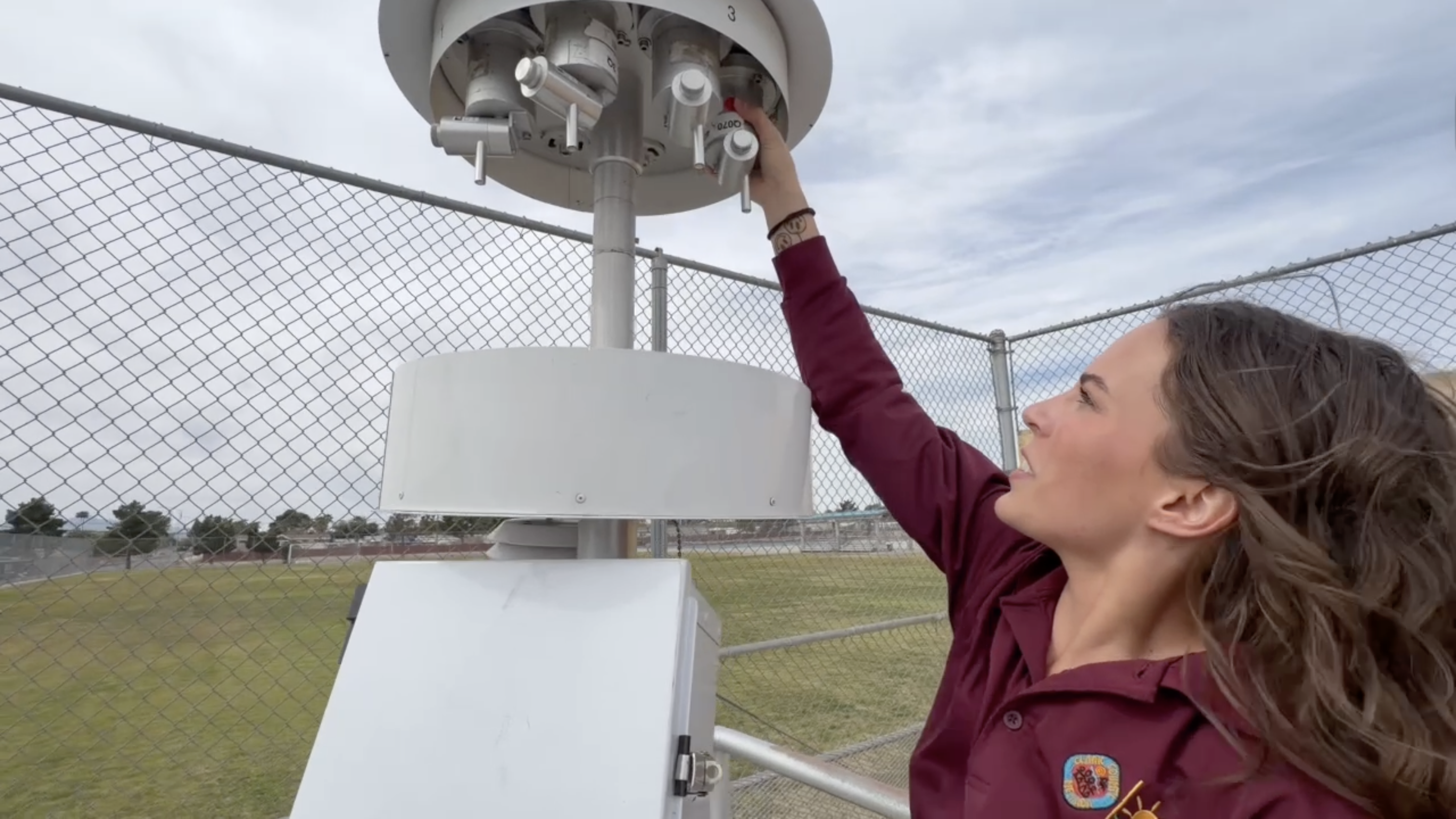 Las Vegas air quality monitor