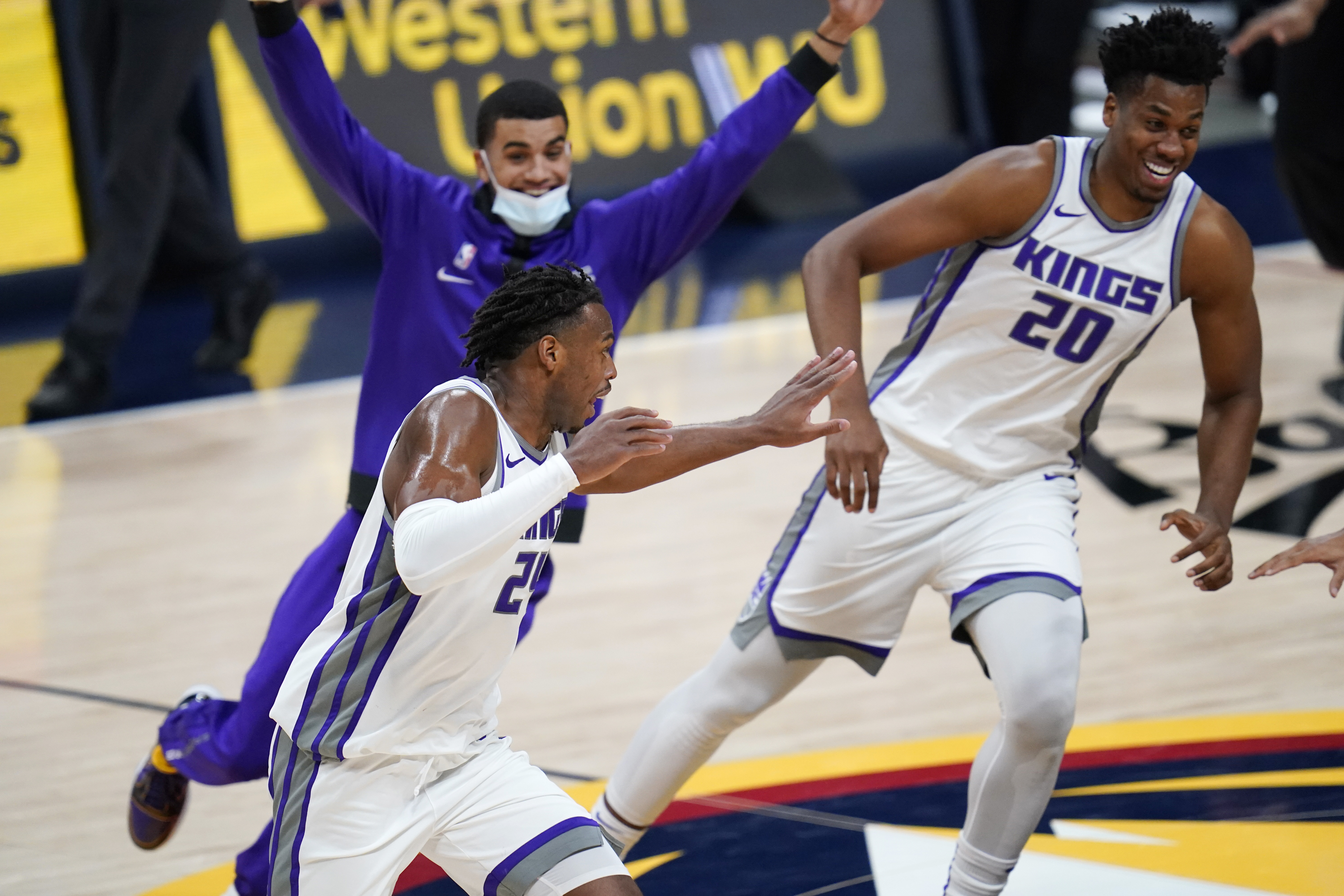 APTOPIX Kings Nuggets Basketball